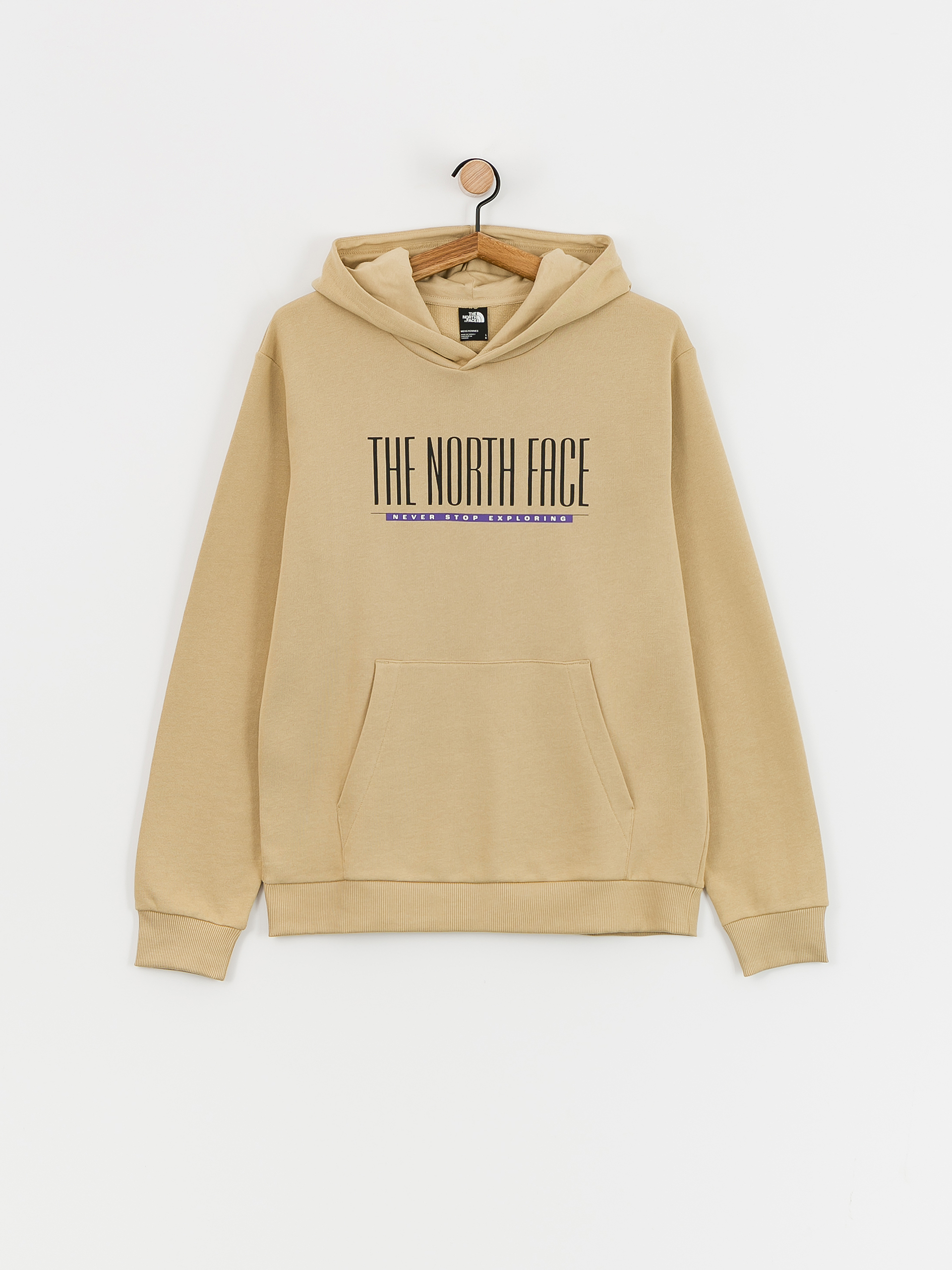 Суитшърт с качулка The North Face Tnf Est 1966 HD (khaki stone)