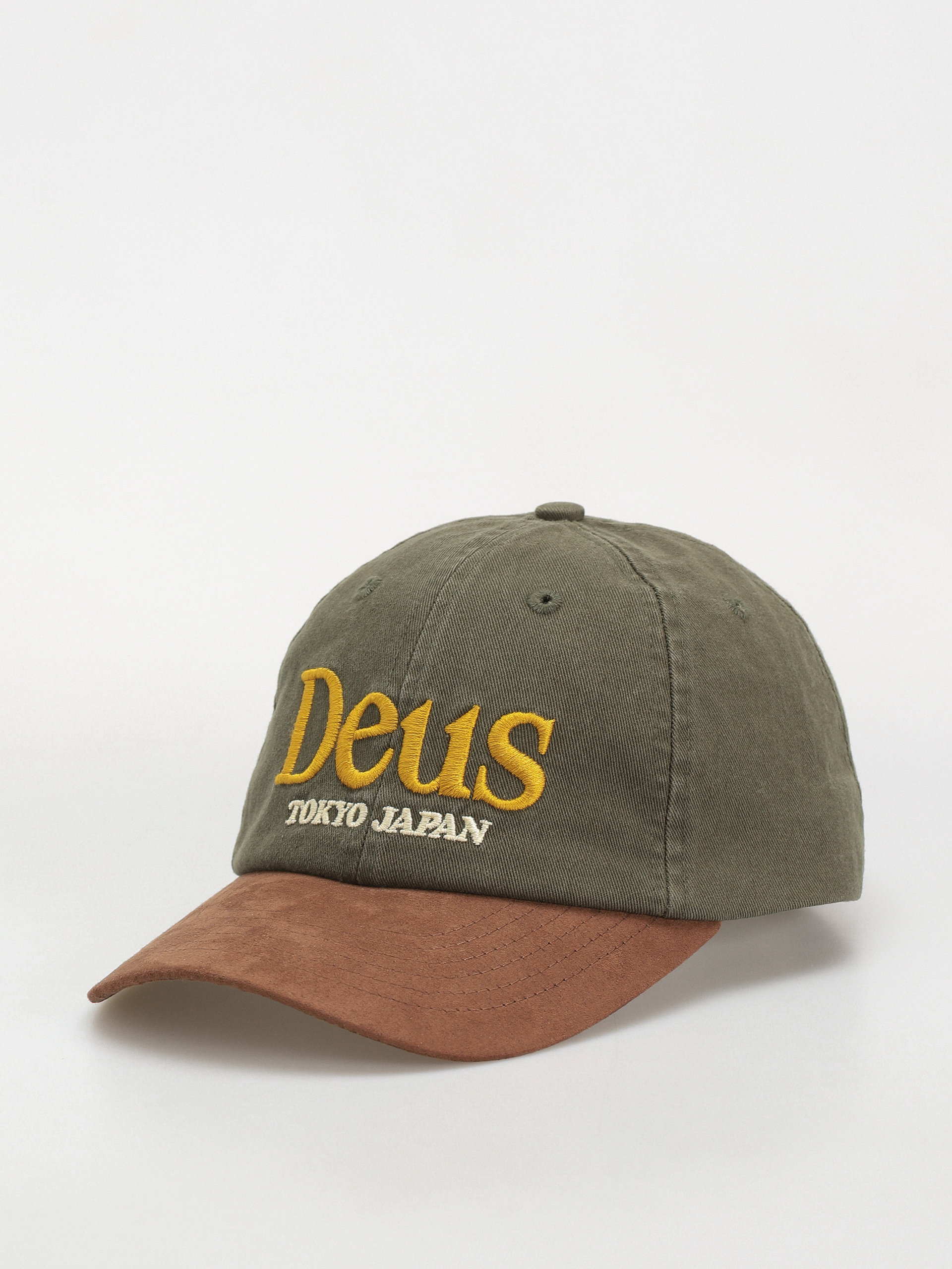 Шапка с козирка Deus Ex Machina Metro Dad Cap (green)