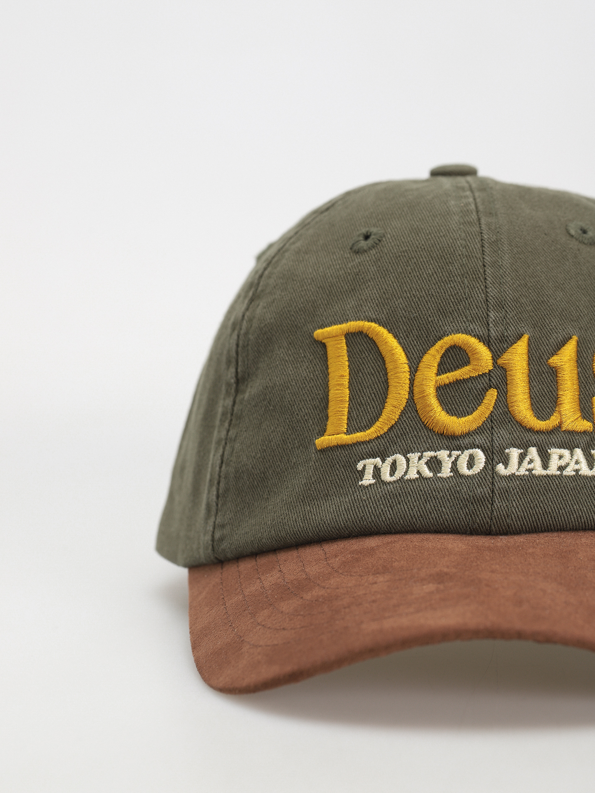 Шапка с козирка Deus Ex Machina Metro Dad Cap (green)