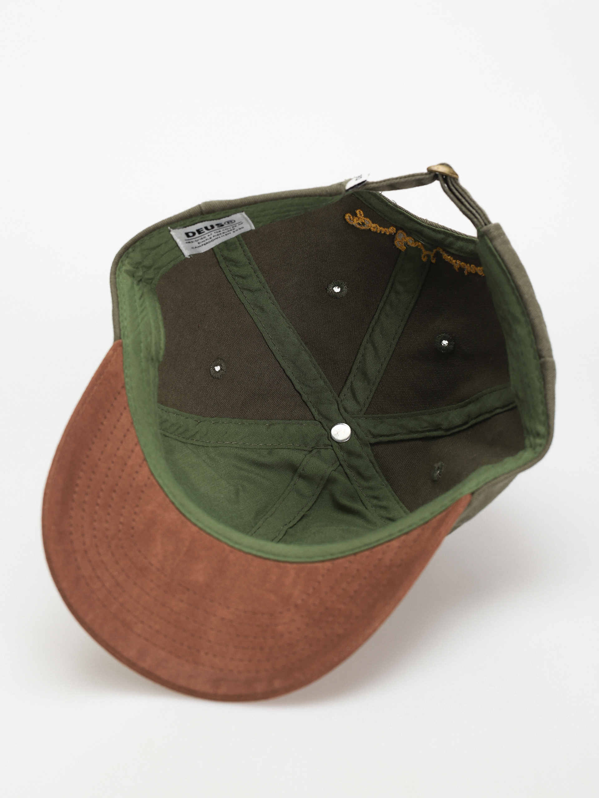 Шапка с козирка Deus Ex Machina Metro Dad Cap (green)