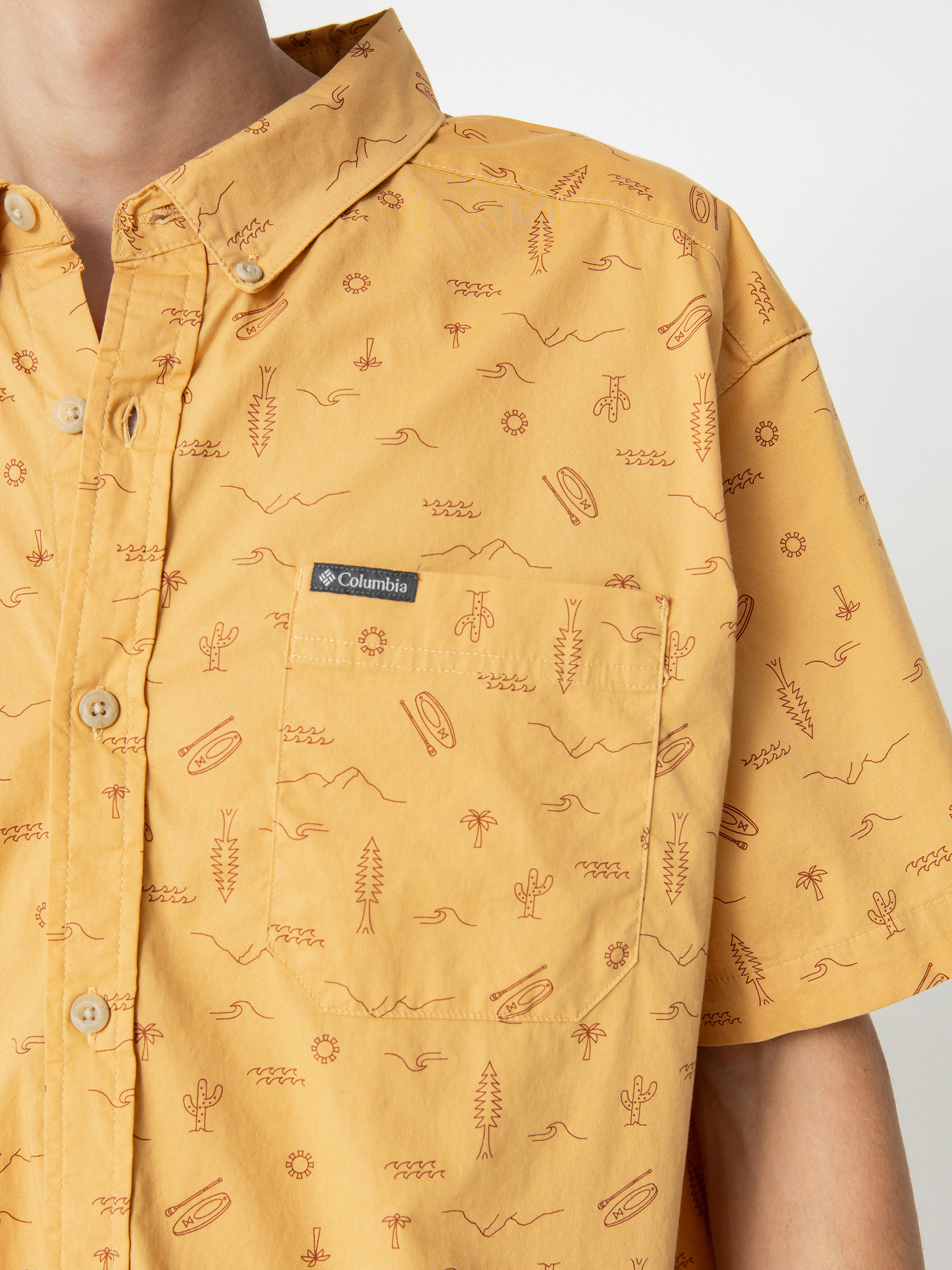 Риза Columbia Rapid Rivers Printed (light camel explorer)