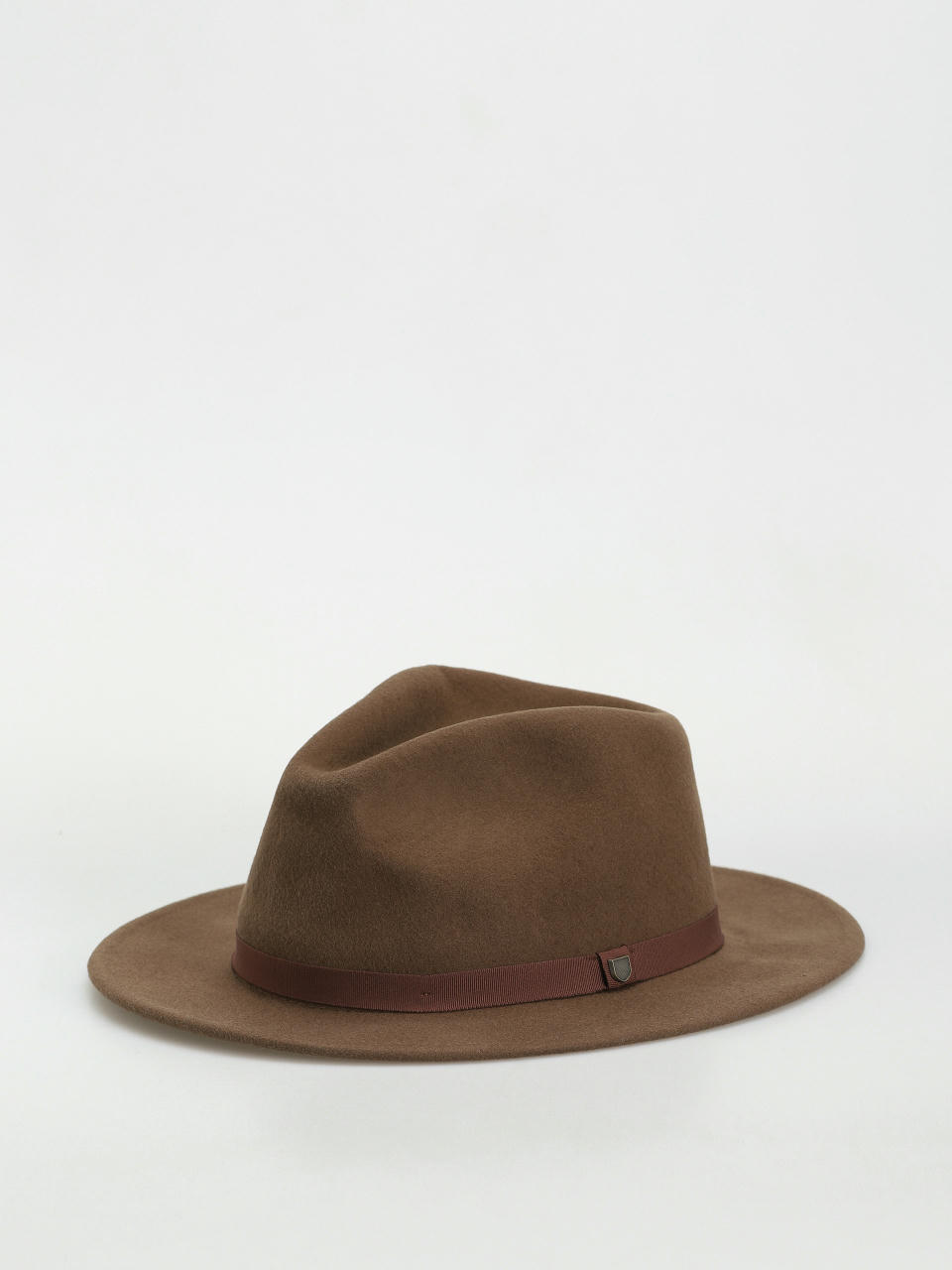 Шапка с периферия Brixton Messer Packable Fedora (dark earth)