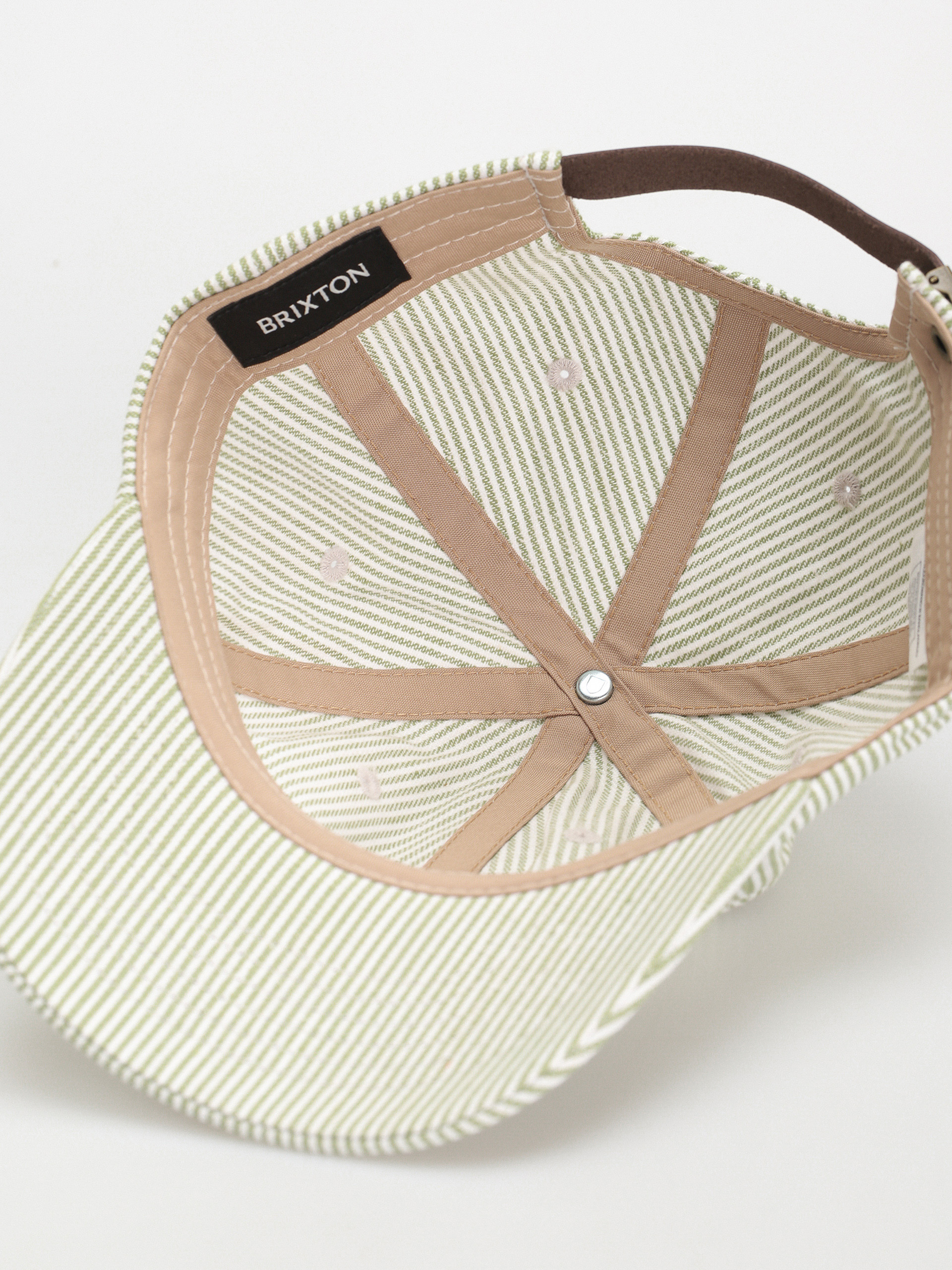 Шапка с козирка Brixton Parsons Lp Cap (sand/sea kelp)