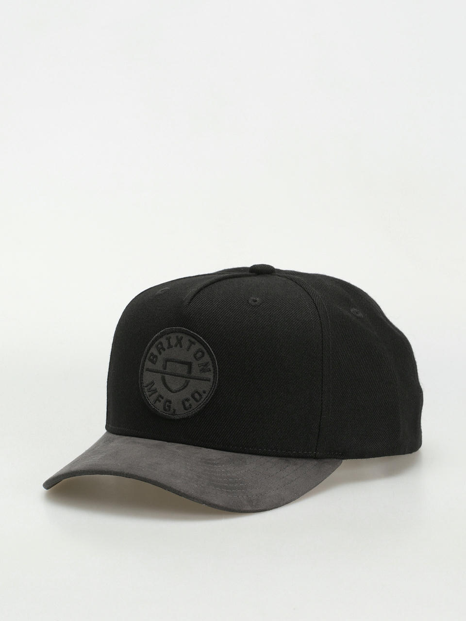 Шапка с козирка Brixton Crest C Mp Snapback (black/black/black)