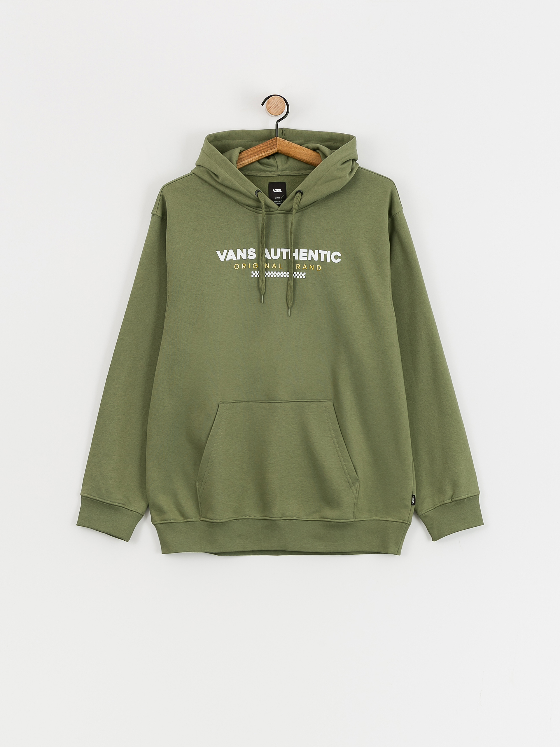 Суитшърт с качулка Vans Vans Sport Loose Fit Fleece HD (olivine)