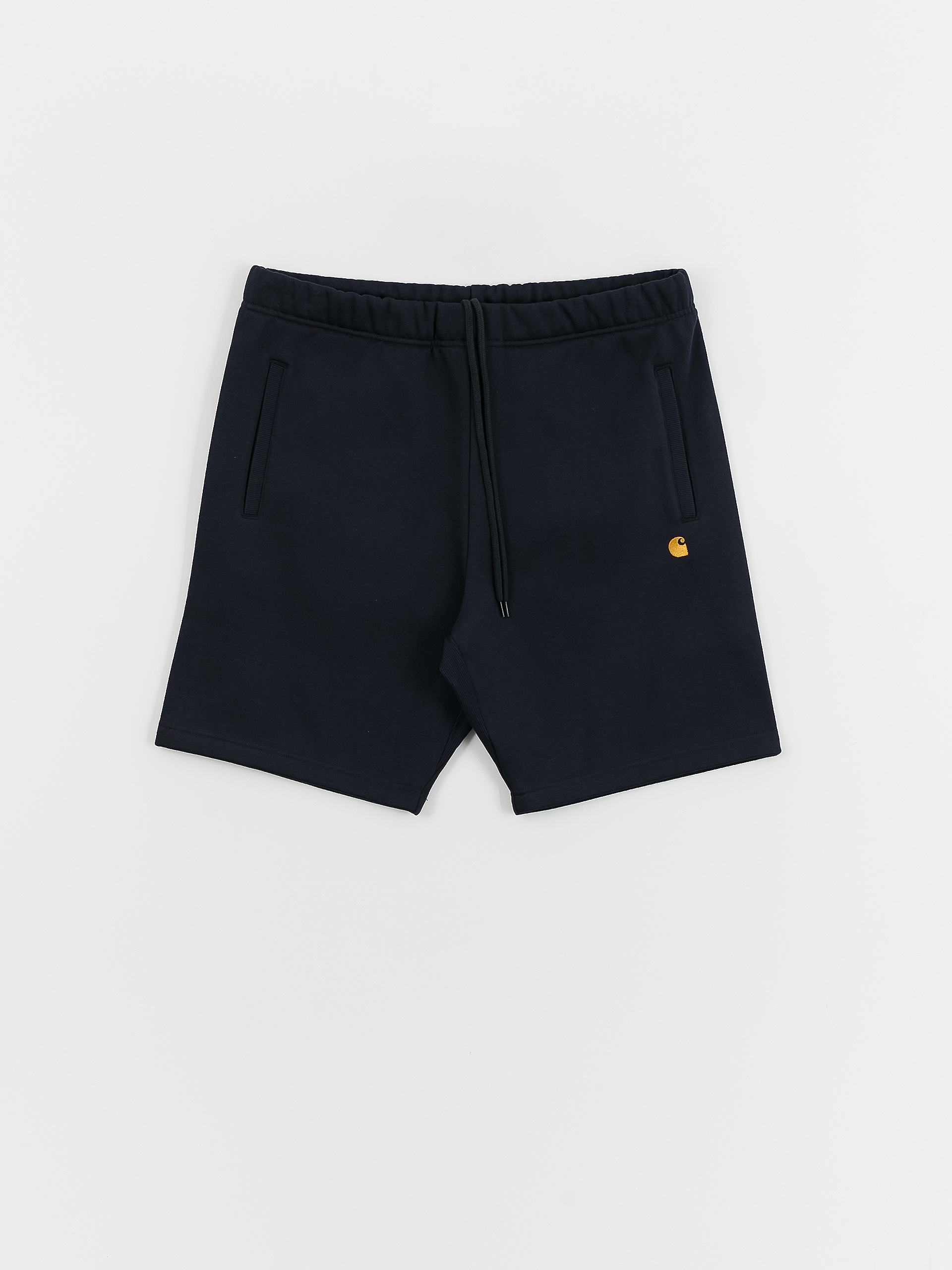 Къси панталони Carhartt WIP Chase (dark navy/gold)