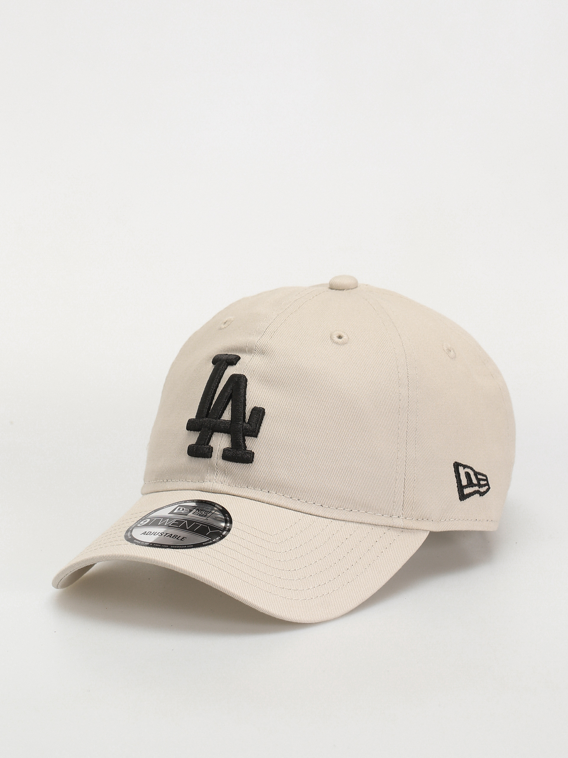 Шапка с козирка New Era League Essential 9Twenty Los Angeles Dodgers (stone/black)