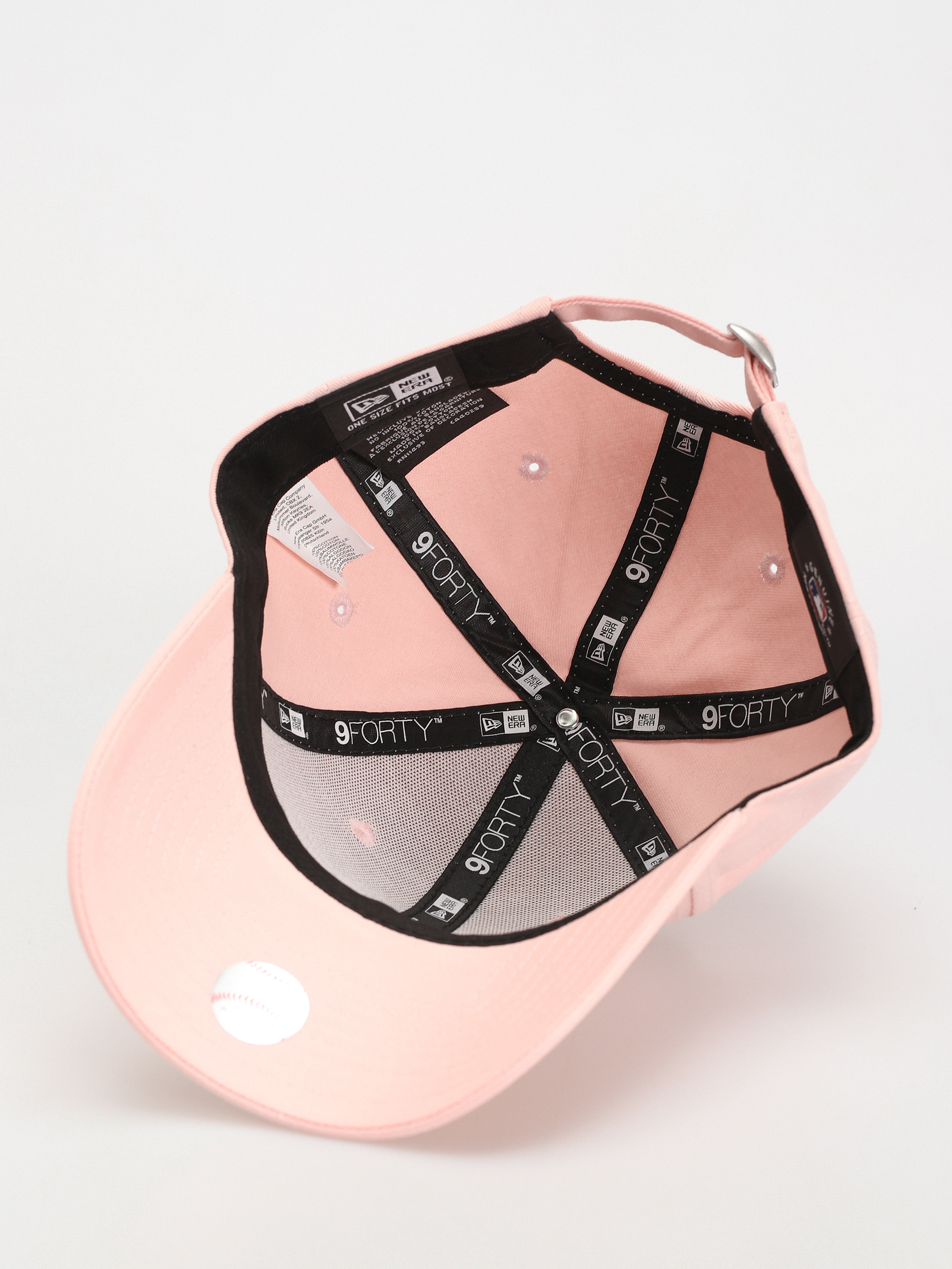 Шапка с козирка New Era League Essential 9Forty New York Yankees Wmn (peach)