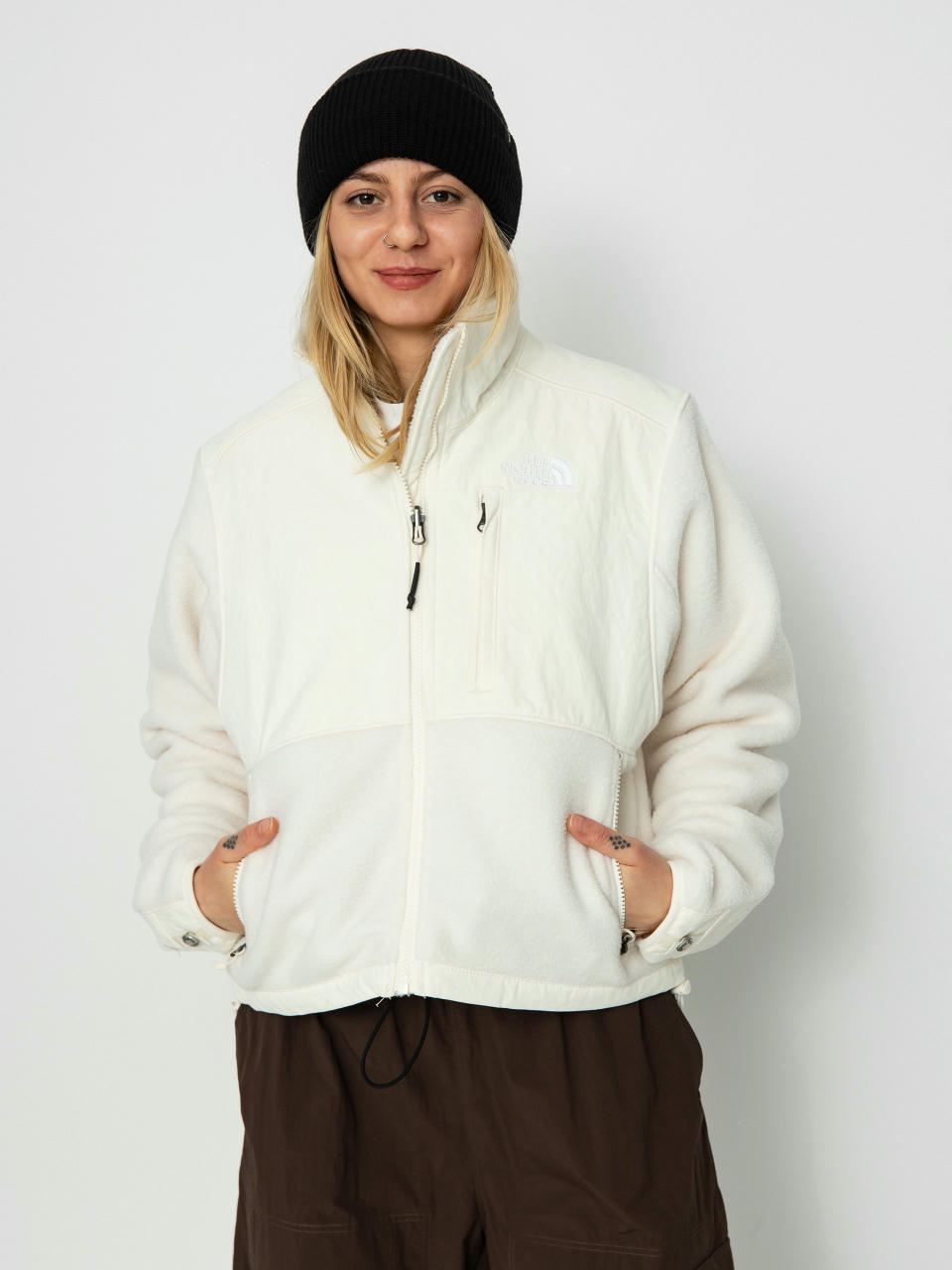 Яке The North Face Ripstop Denali Wmn (white dune)