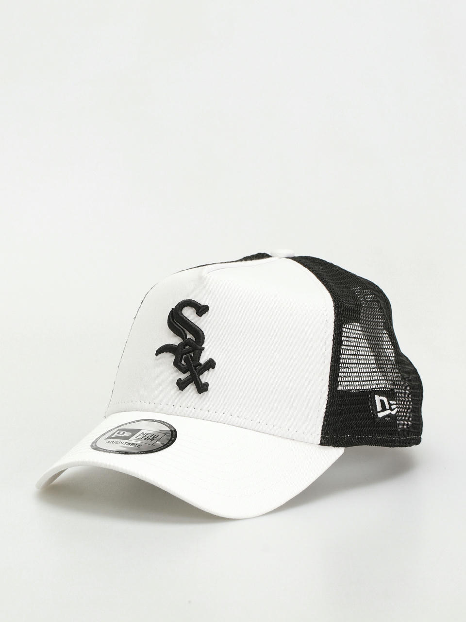 Шапка с козирка New Era League Essential Trucker Chicago White Sox (white/black)