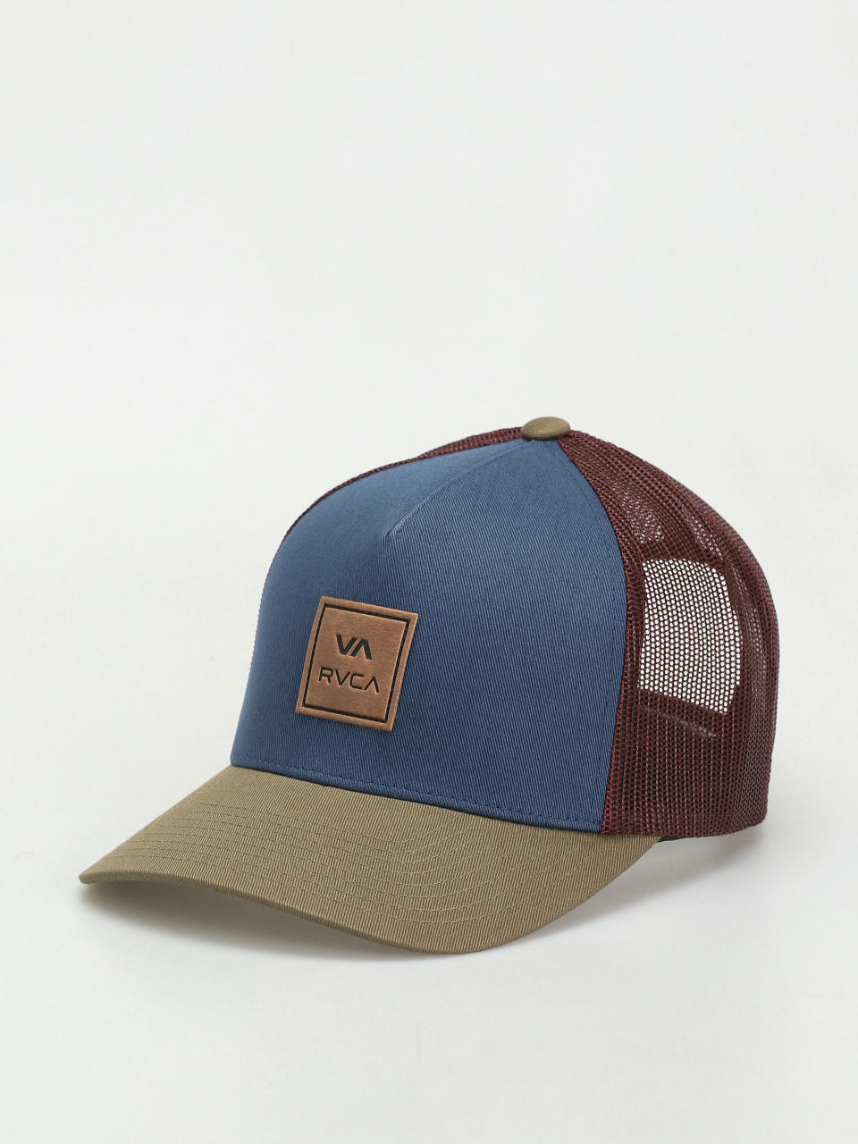 Шапка с козирка RVCA Va Atw Curved Brim Trucker (teal)