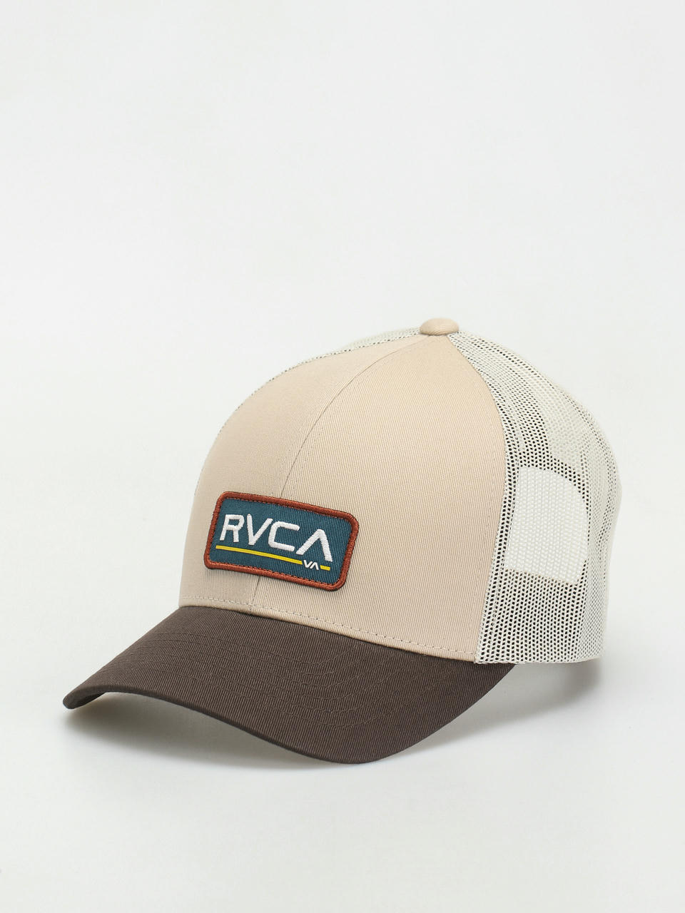 Шапка с козирка RVCA Ticket Trucker III (dark khaki)