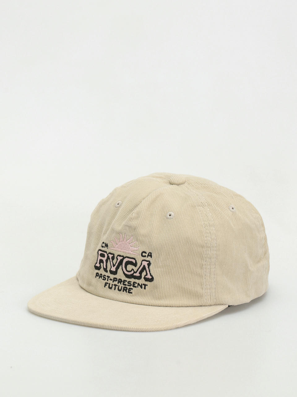 Шапка с козирка RVCA Type Set Cord Snapback (silver bleach)