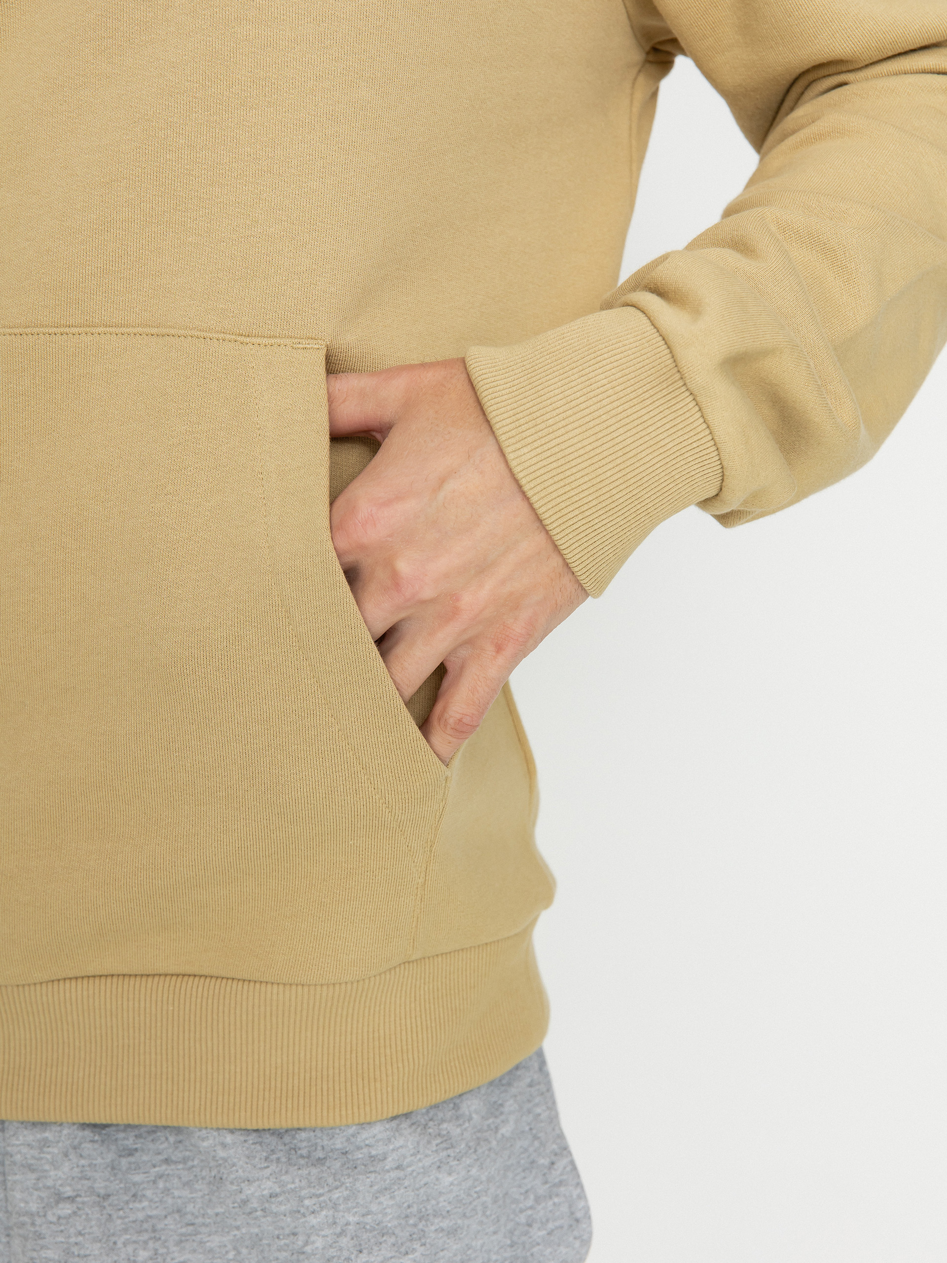 Суитшърт с качулка The North Face Tnf Est 1966 HD (khaki stone)