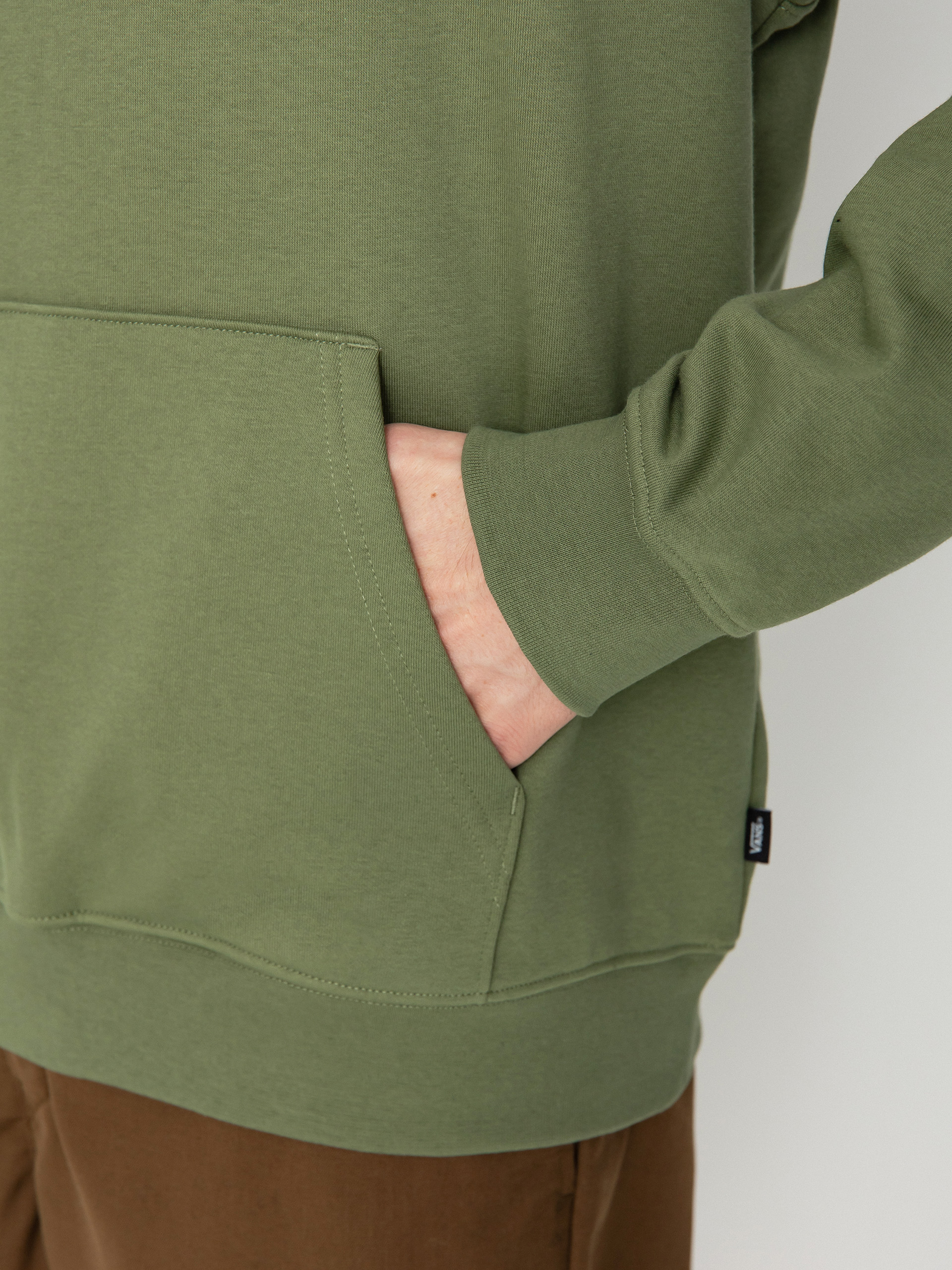 Суитшърт с качулка Vans Vans Sport Loose Fit Fleece HD (olivine)