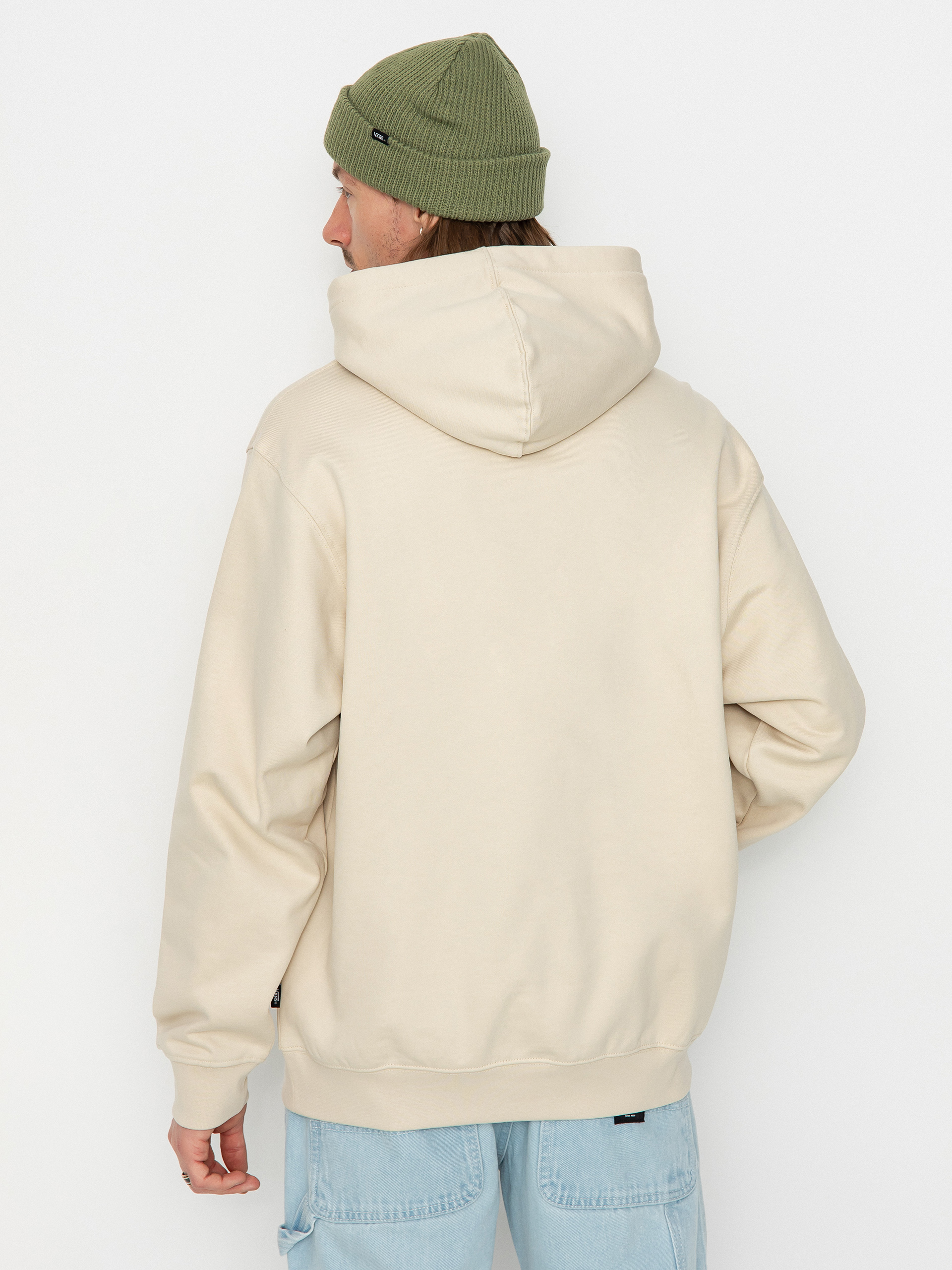 Суитшърт с качулка Vans Meteor Mushroom Loose HD (oatmeal)