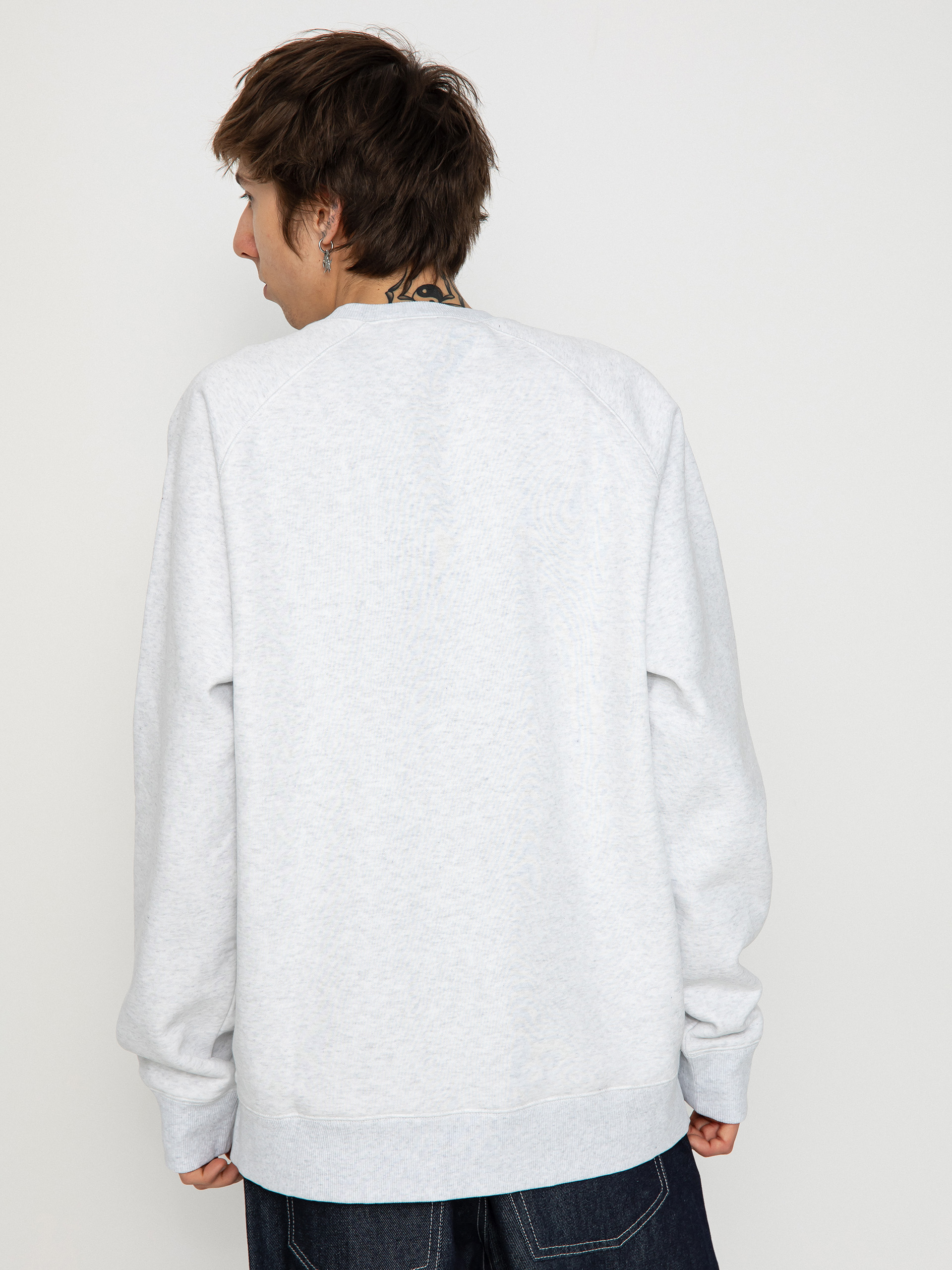 Суитшърт Carhartt WIP Chase (ash heather/gold)