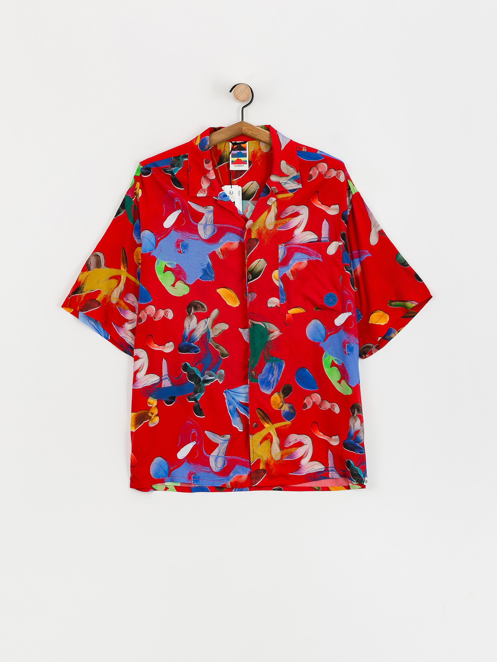 Риза Element Resort Blochold Shirt (red)