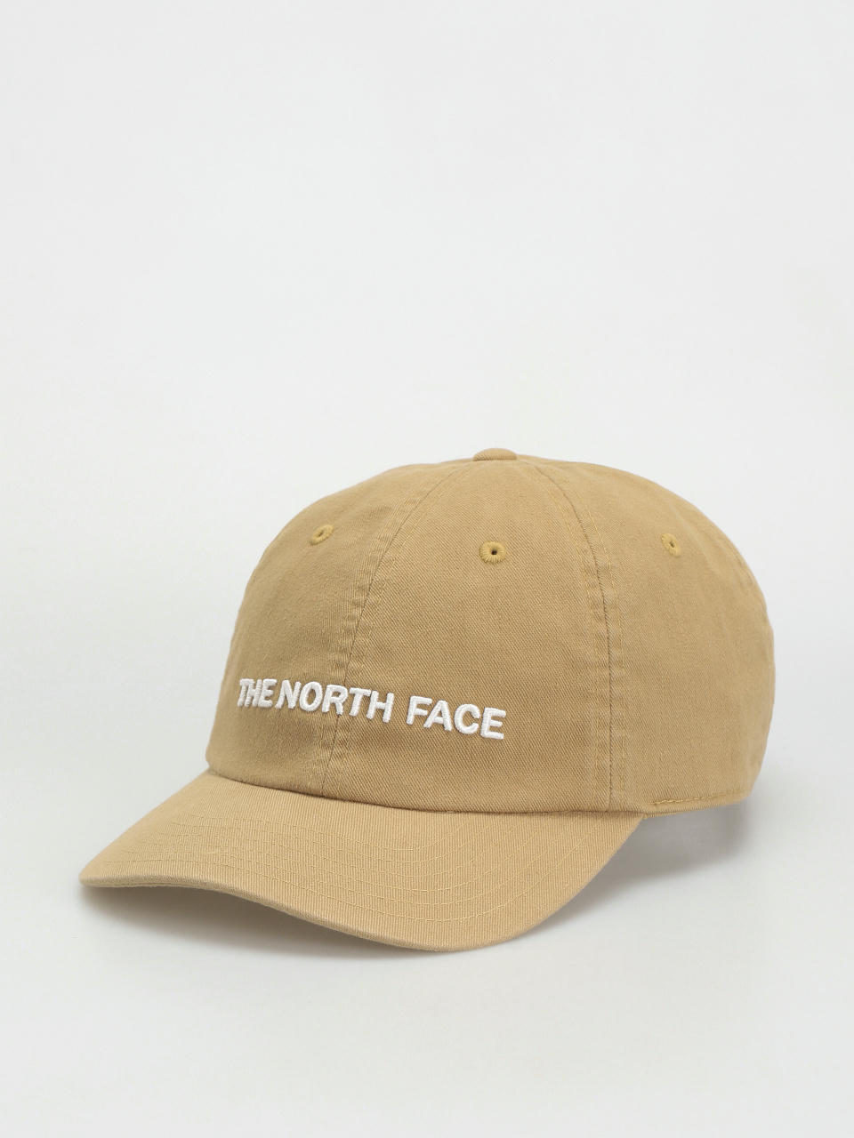 Шапка с козирка The North Face Roomy Norm (washed khaki stone/hori)