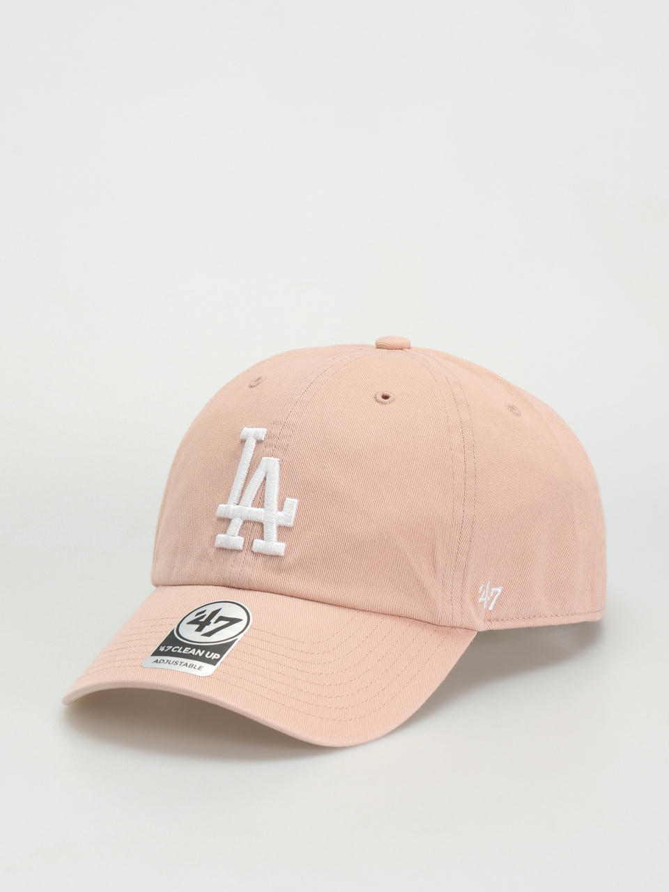 Шапка с козирка 47 Brand MLB Los Angeles Dodgers (dusty mauve)