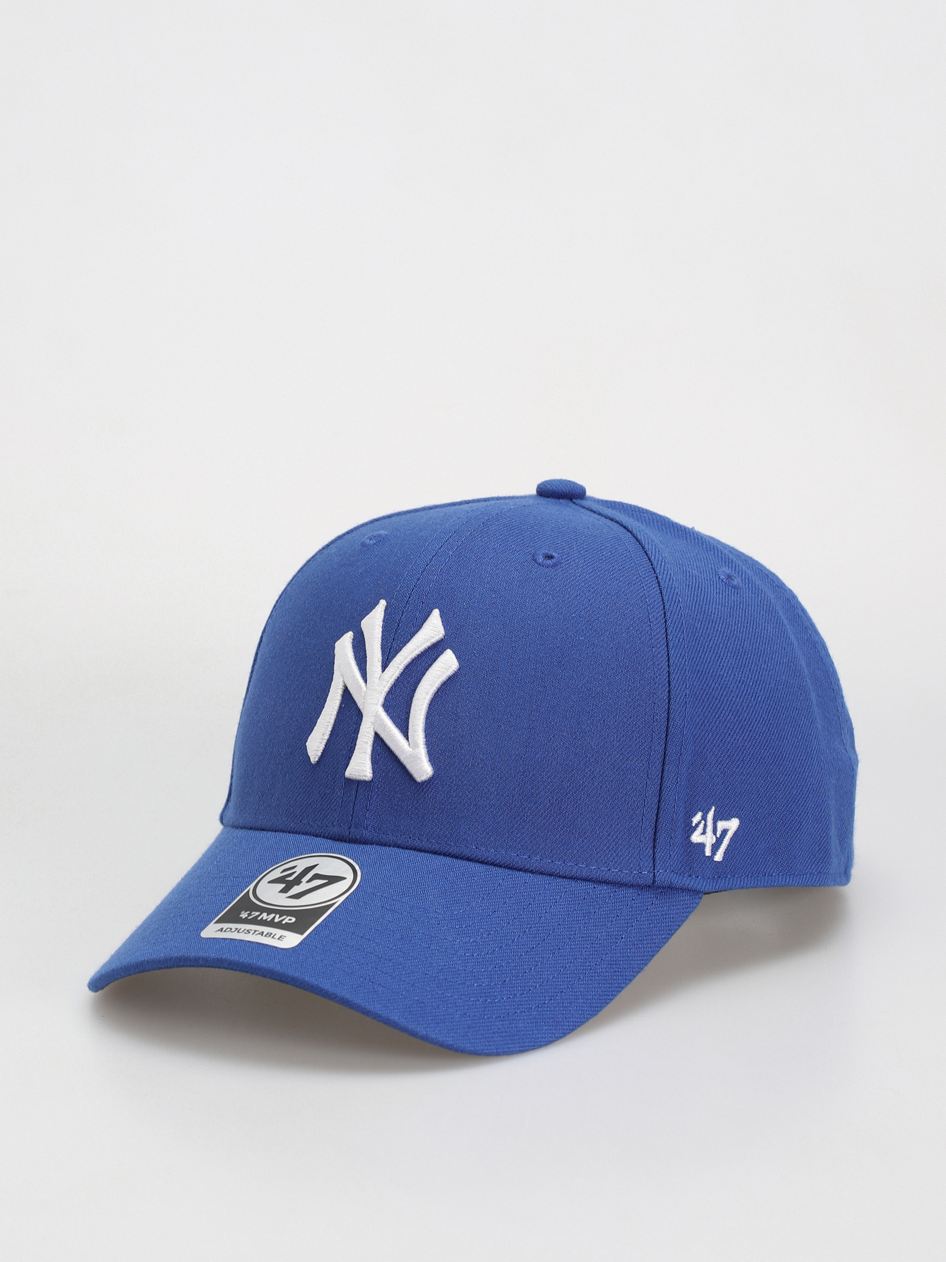 Шапка с козирка 47 Brand MLB New York Yankees (royal)