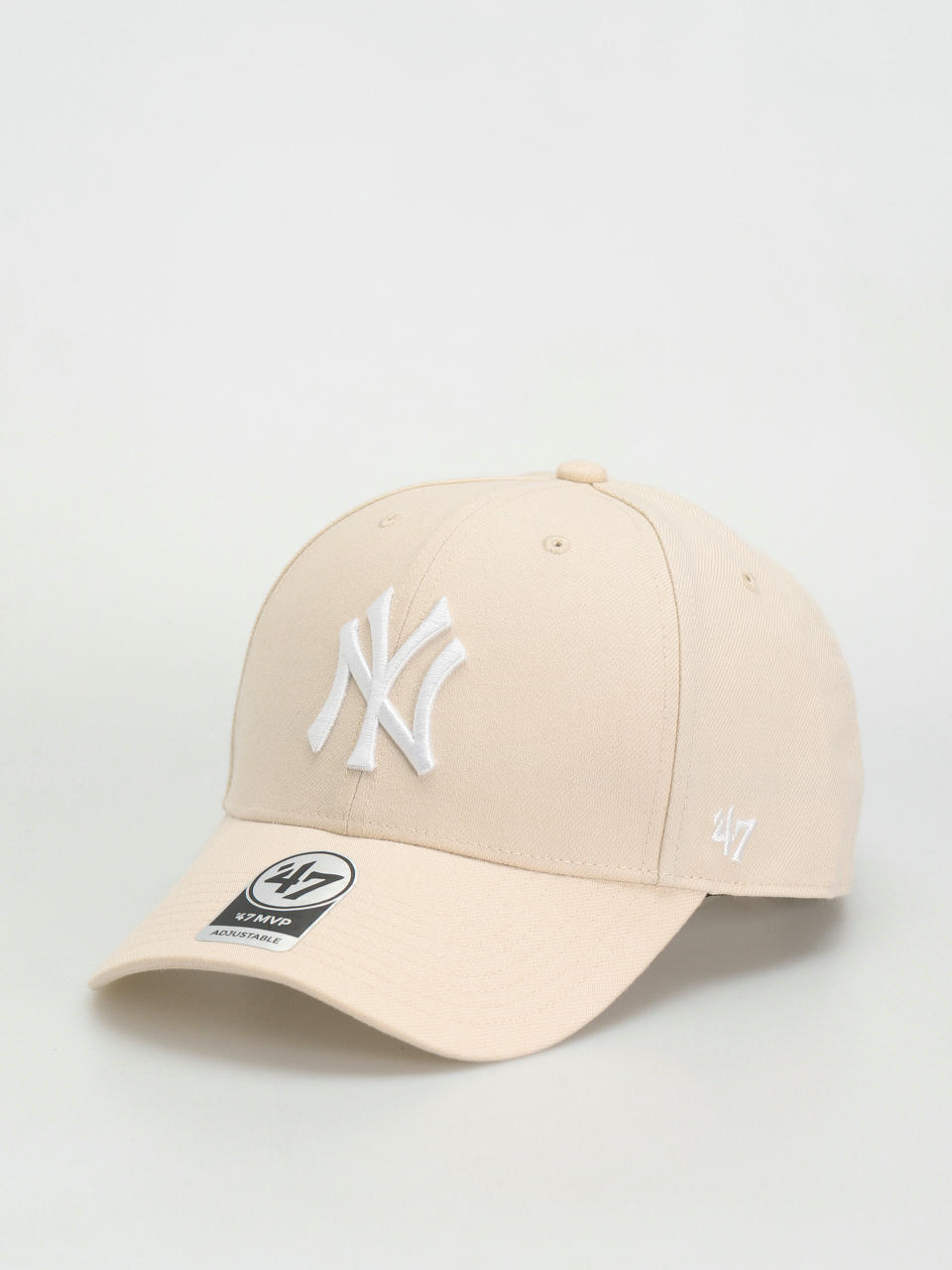 Шапка с козирка 47 Brand MLB New York Yankees (natural)
