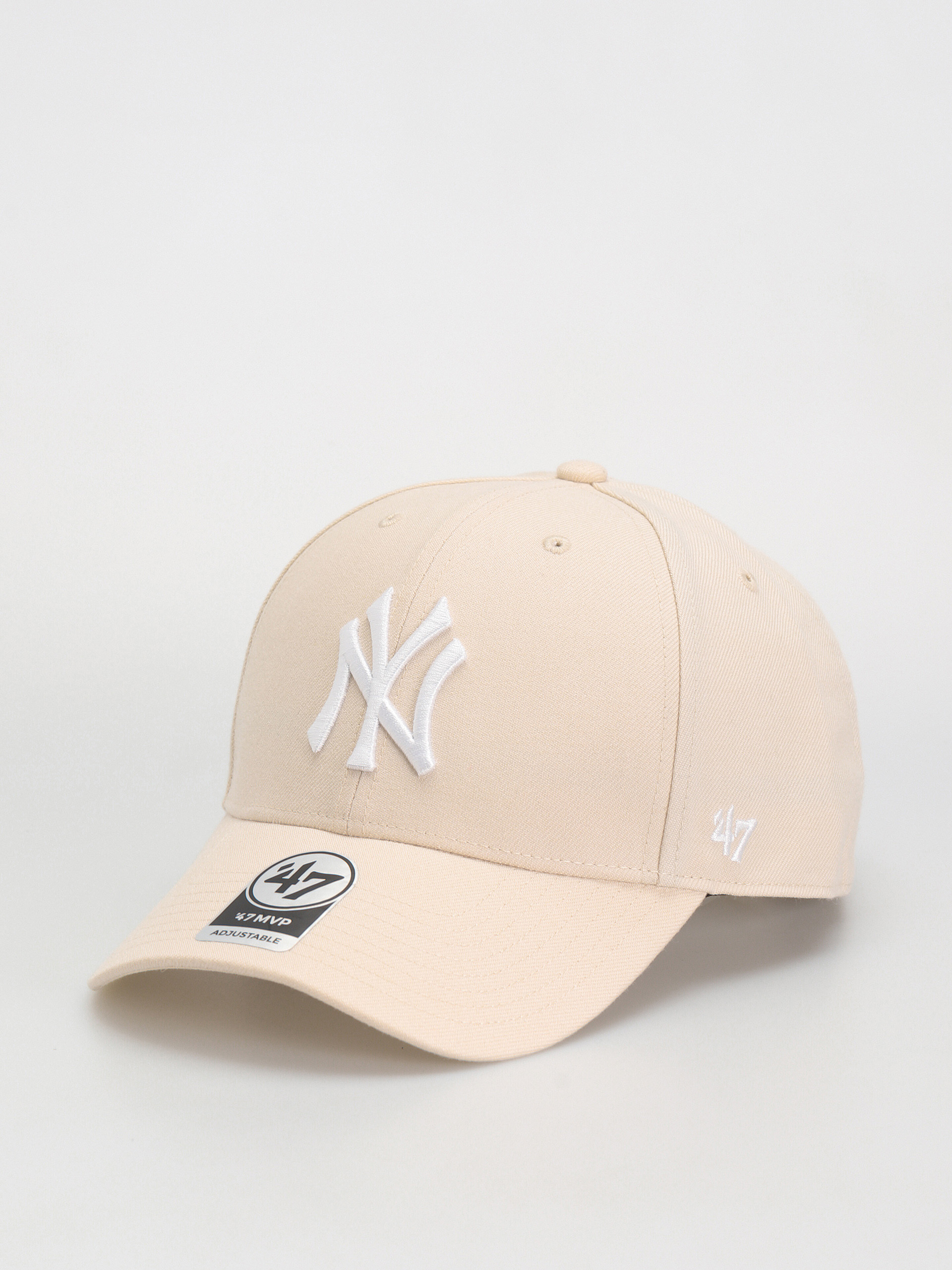 Шапка с козирка 47 Brand MLB New York Yankees (natural)