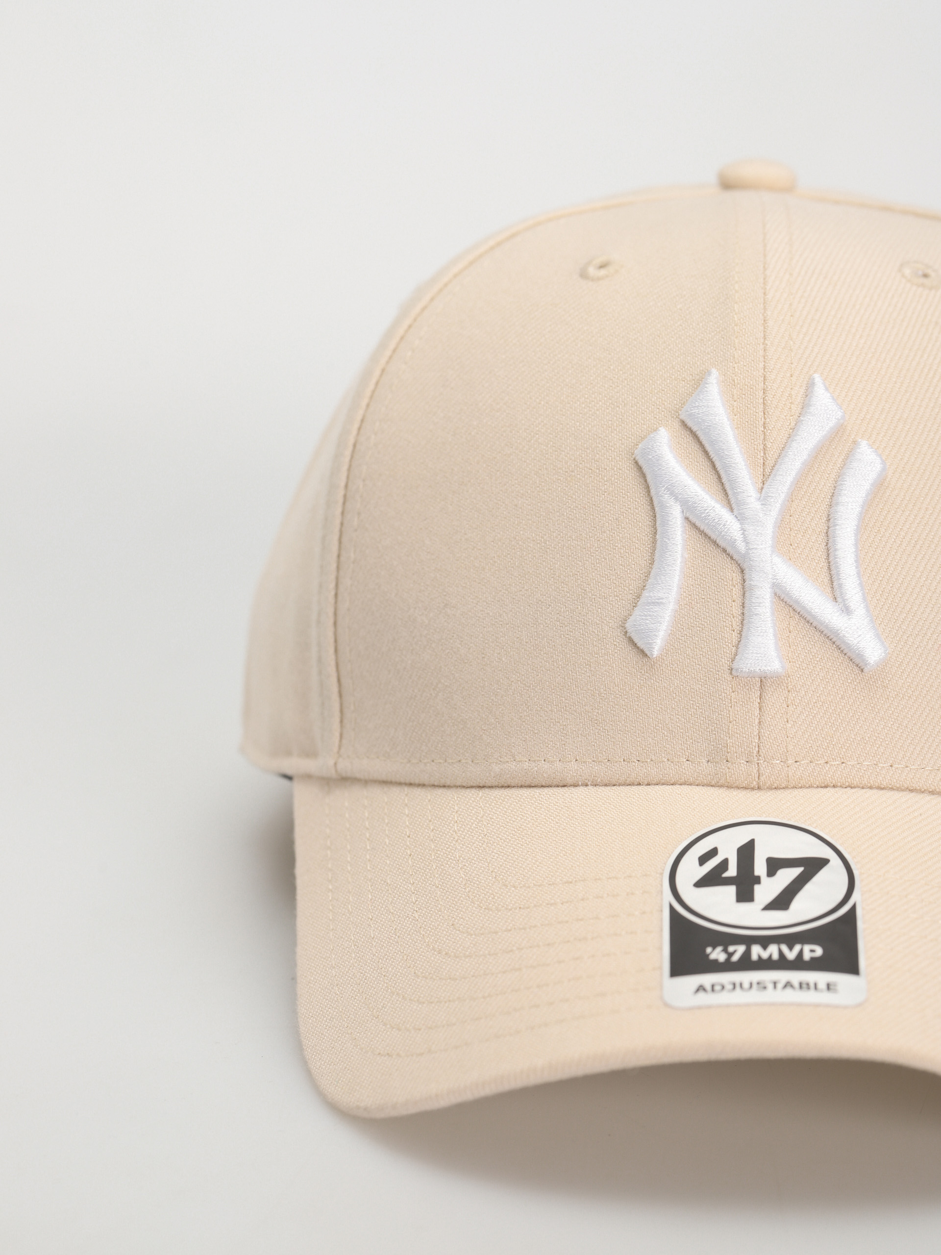 Шапка с козирка 47 Brand MLB New York Yankees (natural)