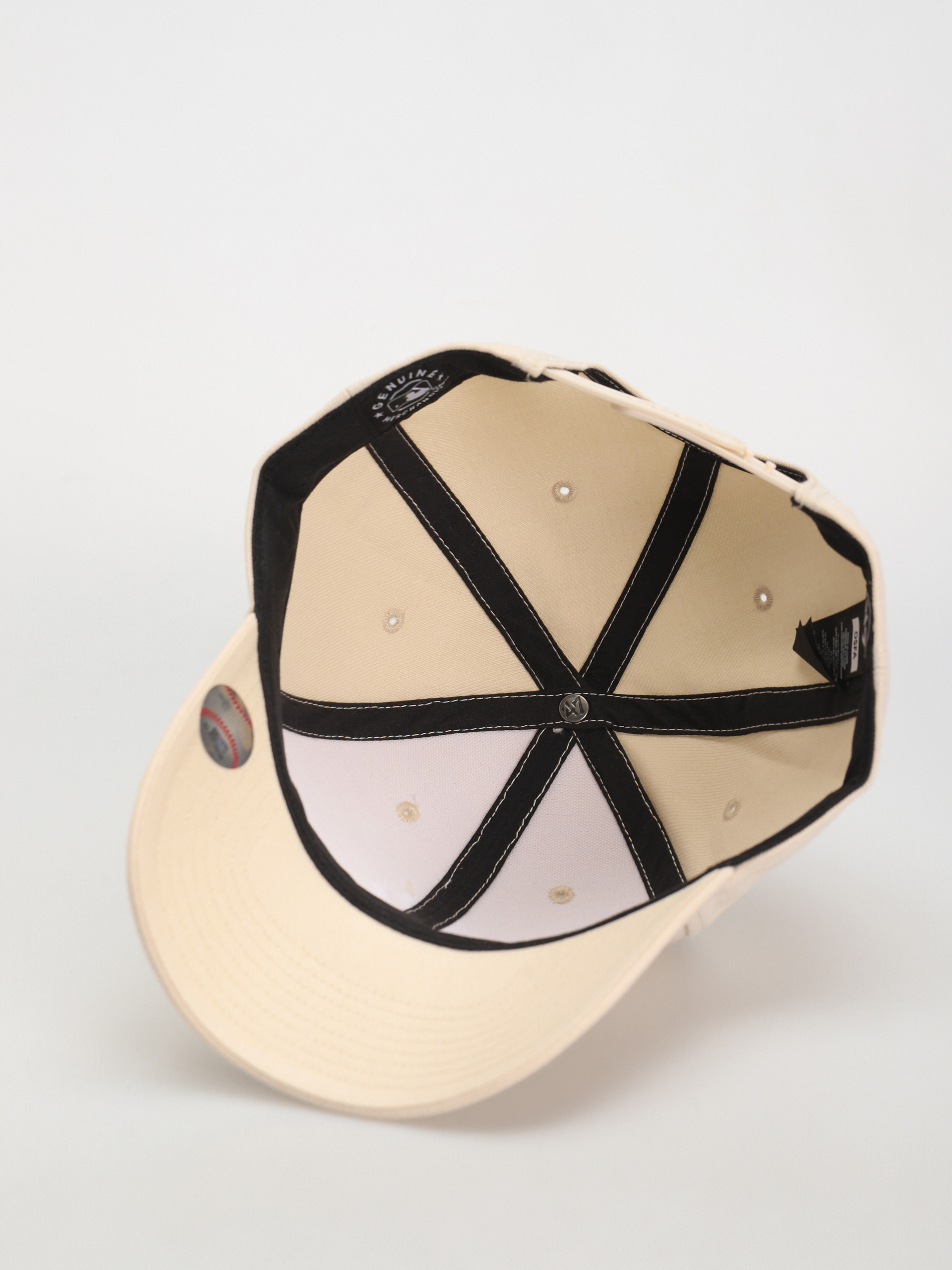 Шапка с козирка 47 Brand MLB New York Yankees (natural)