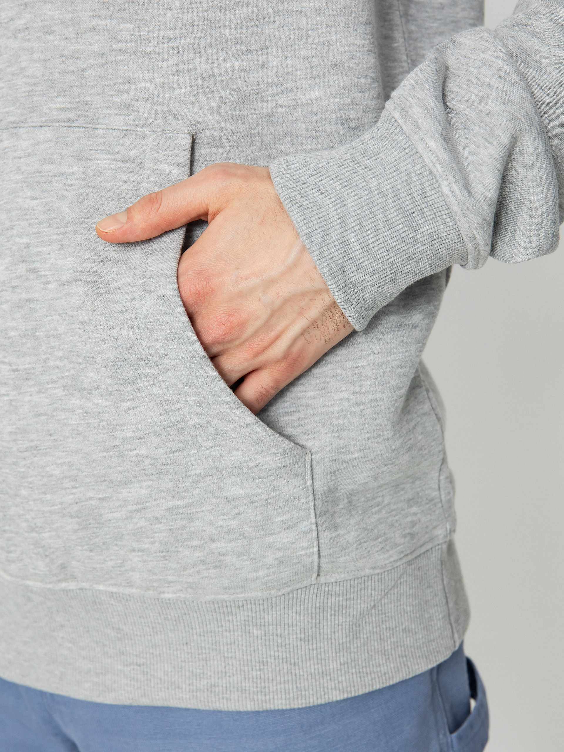 Суитшърт с качулка Element Cornell Classic HD (mid grey heather)