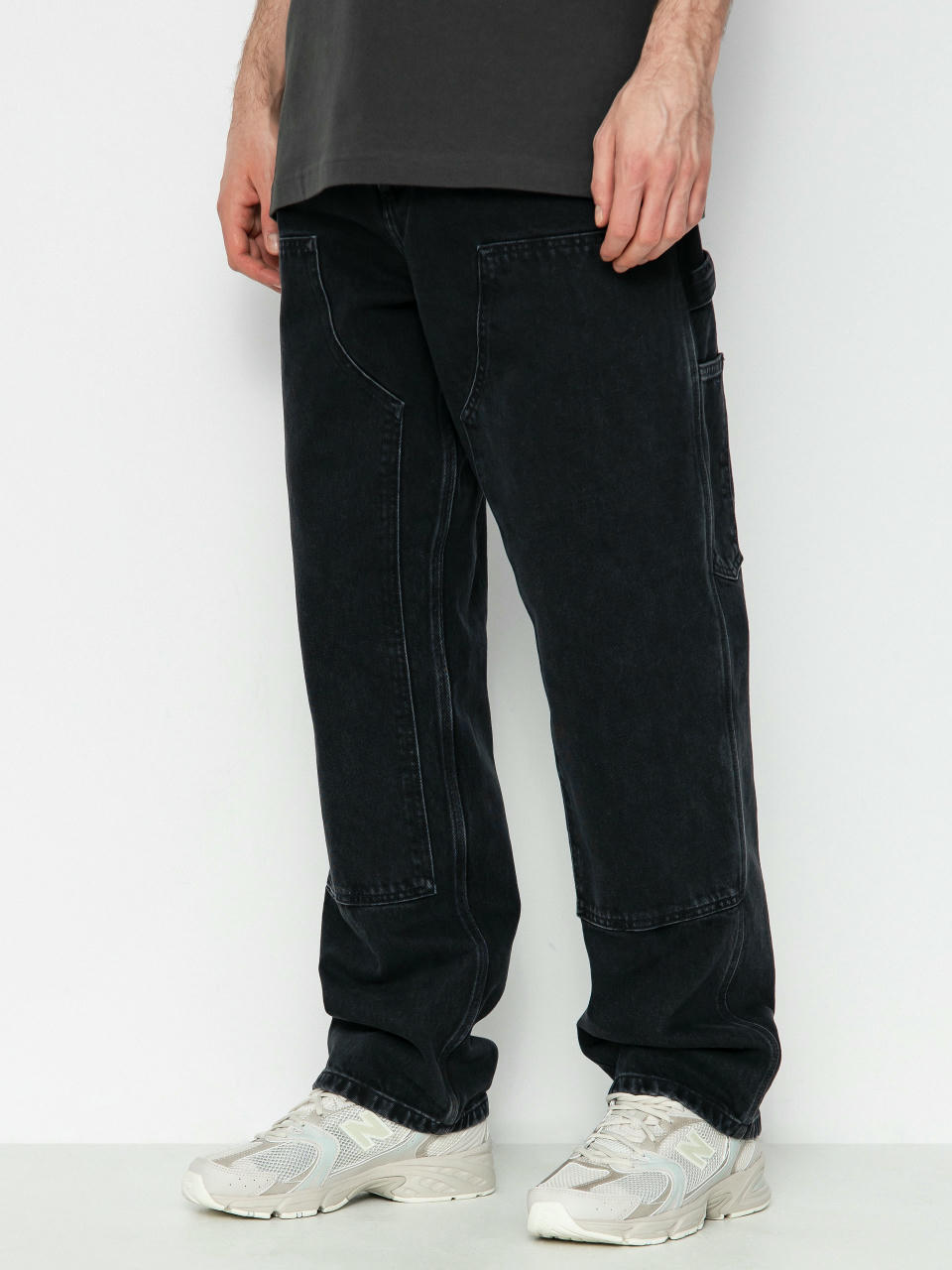 Панталони Carhartt WIP Double Knee (black)