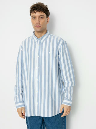 Риза Carhartt WIP Dillion (dillion stripe/bleach/white)