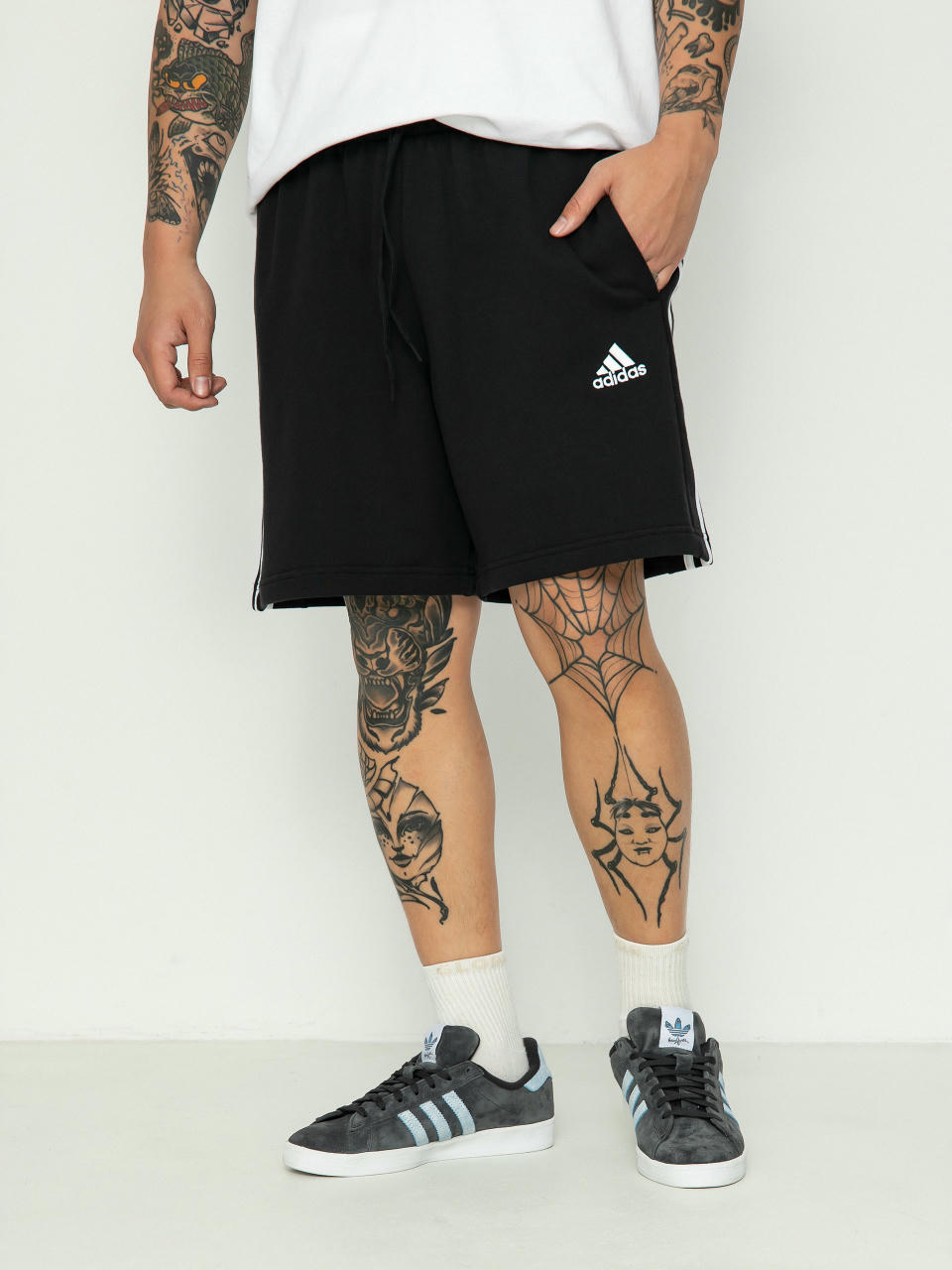 Къси панталони adidas Originals 3S Ft (black)