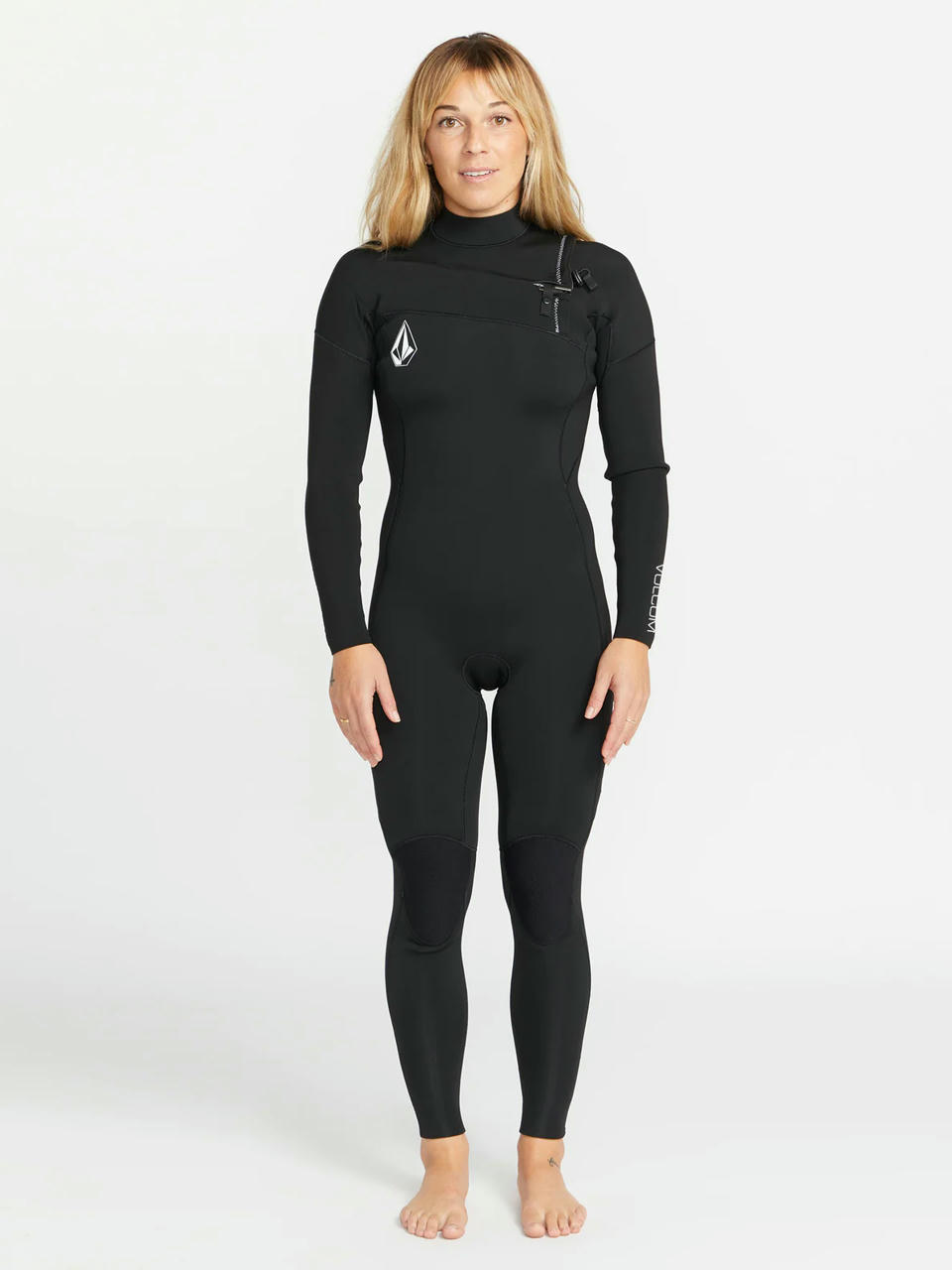 Akcesoria Volcom 4/3Mm Chest Zip Fullsuit Wmn (black)