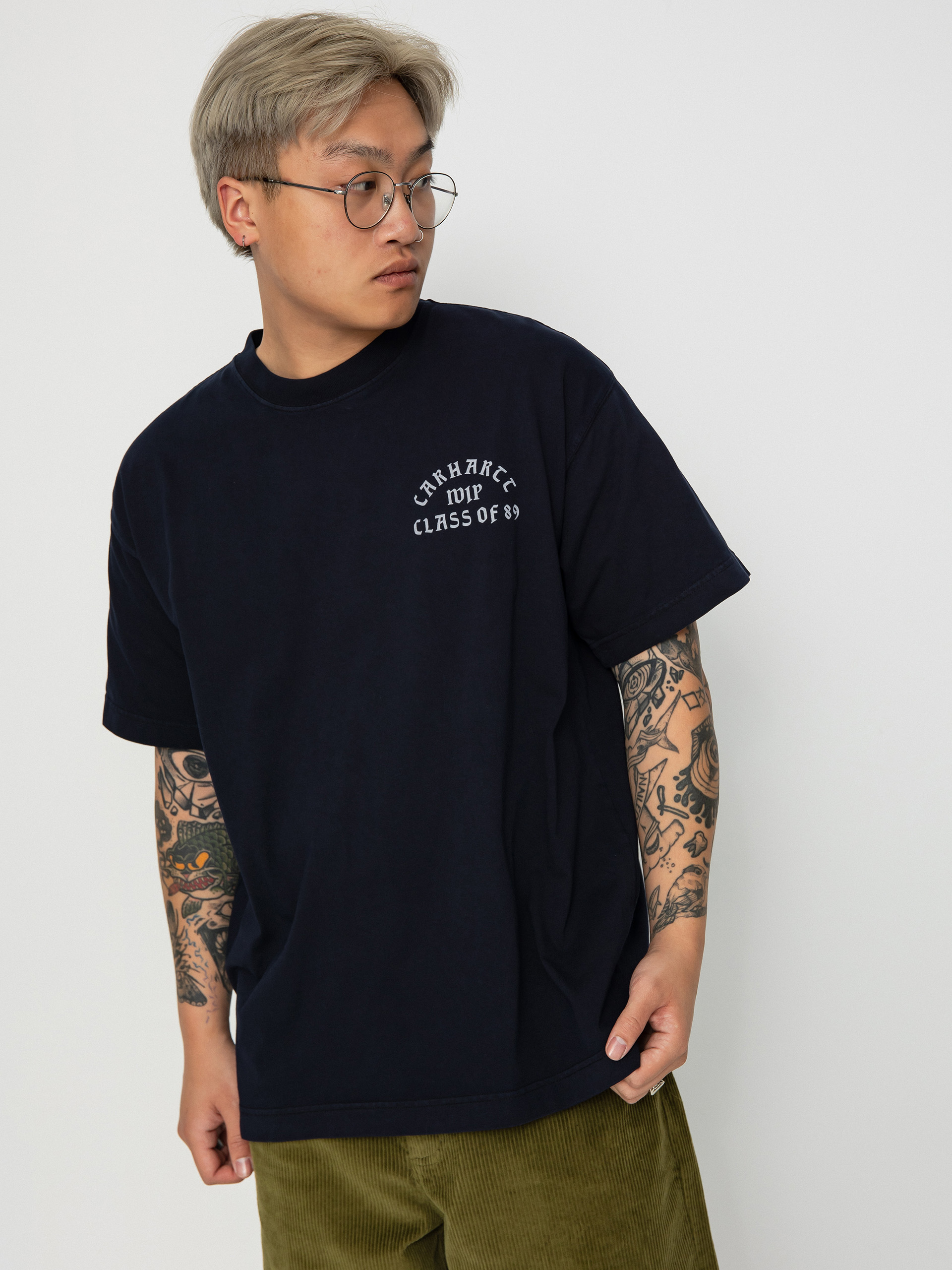 Тениска Carhartt WIP Class of 89 (dark navy/white)