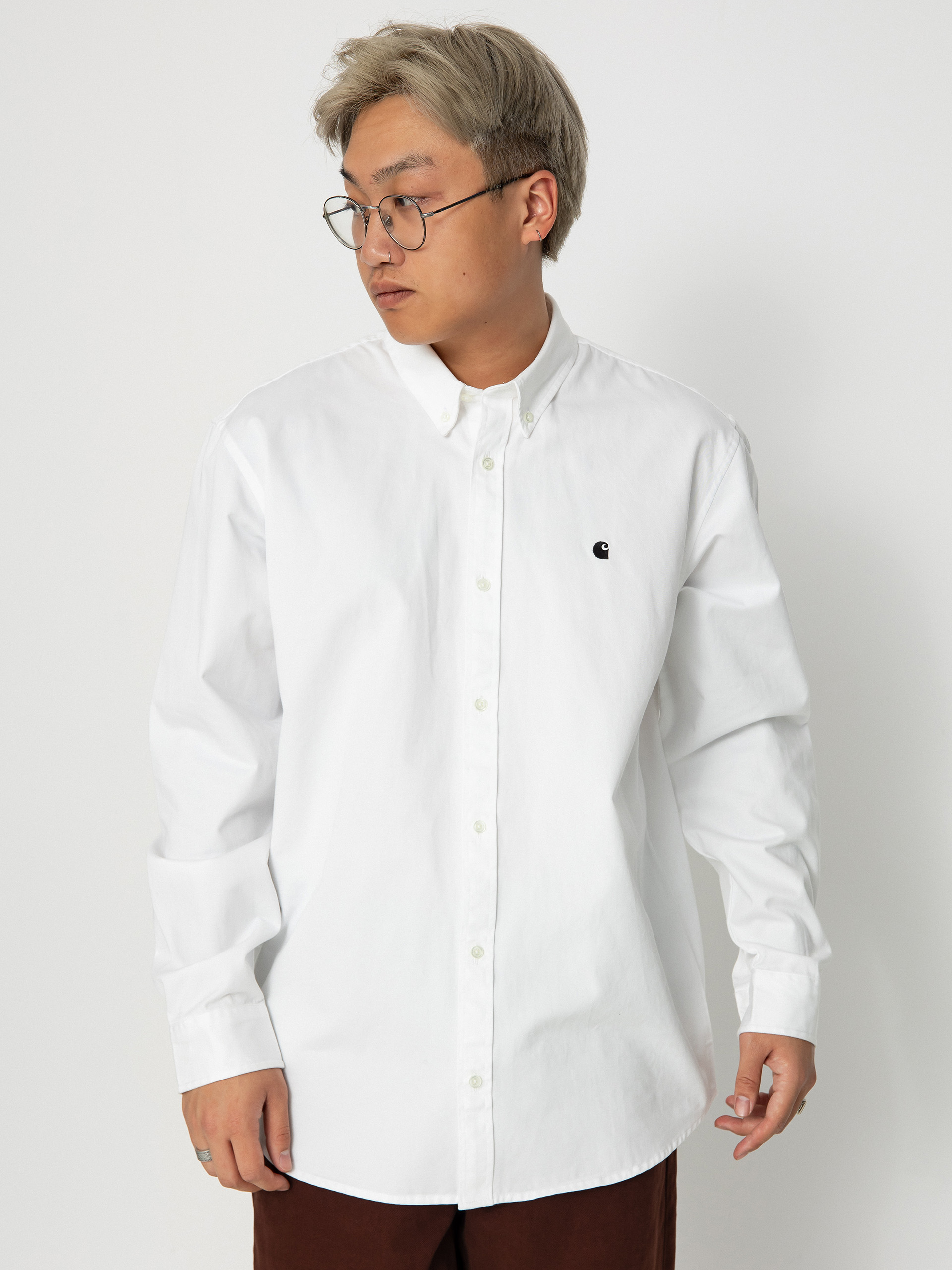 Риза Carhartt WIP Madison (white/black)