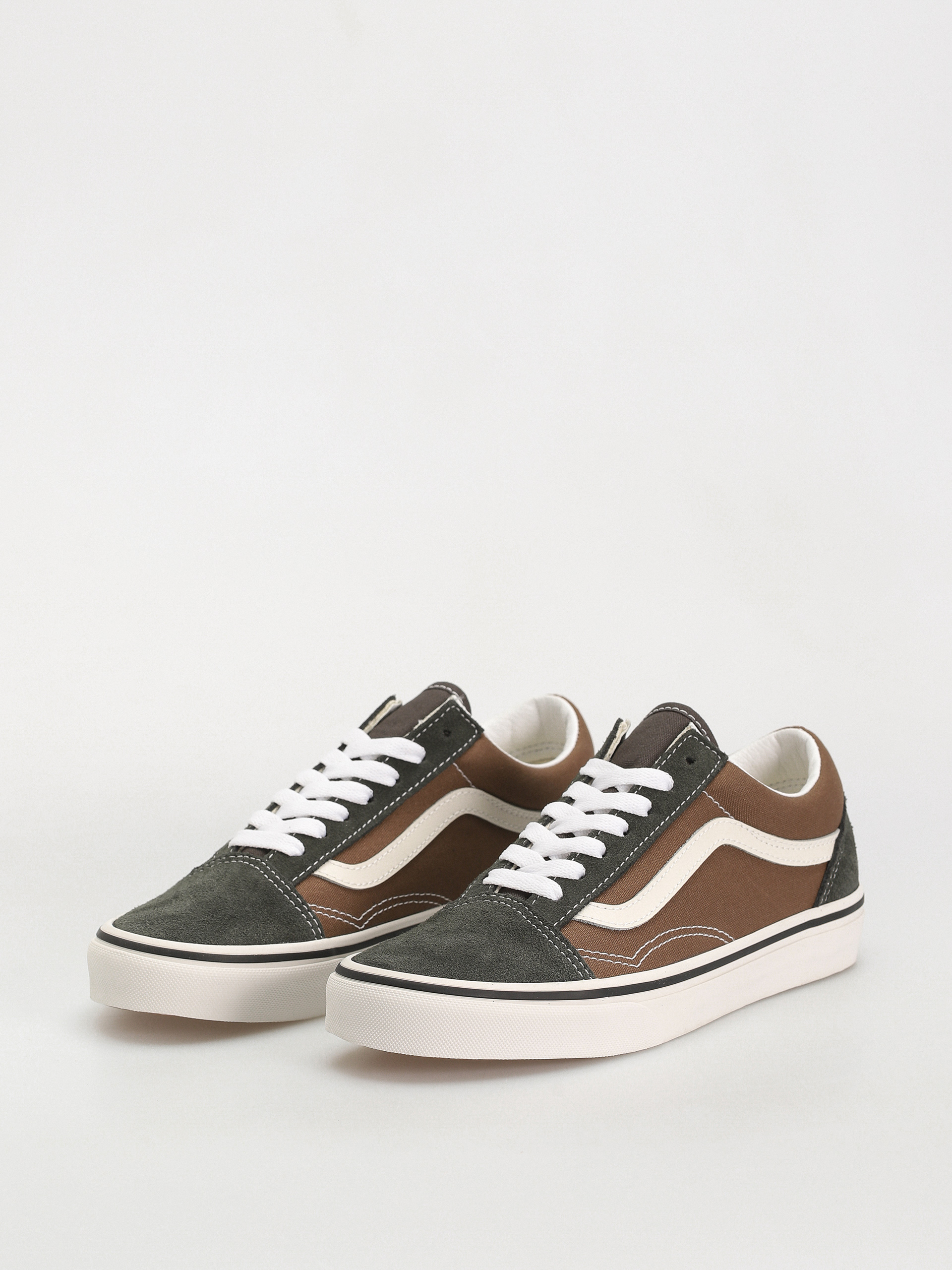 Обувки Vans Old Skool (canvas/suede pop brown/multi)