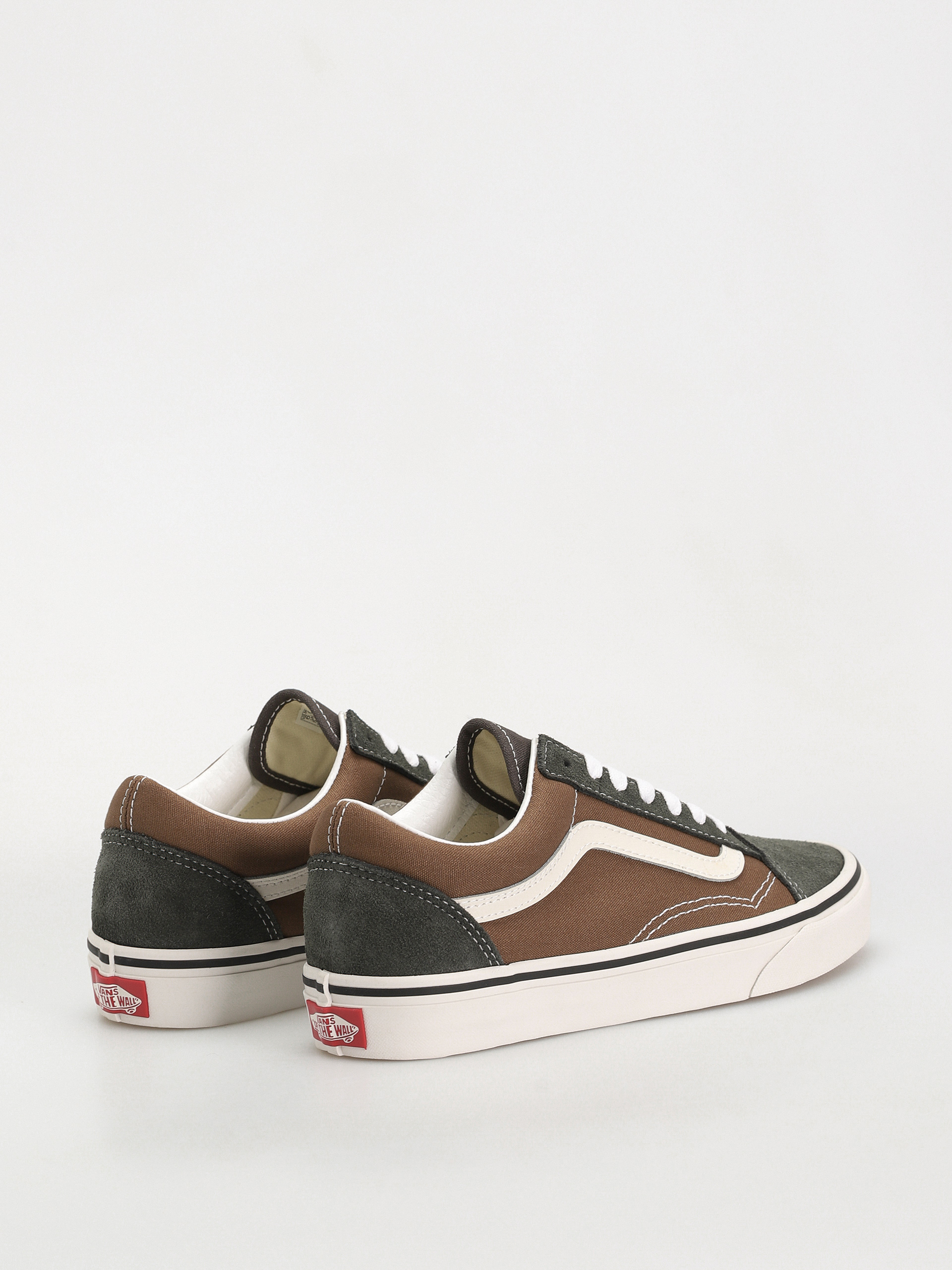 Обувки Vans Old Skool (canvas/suede pop brown/multi)