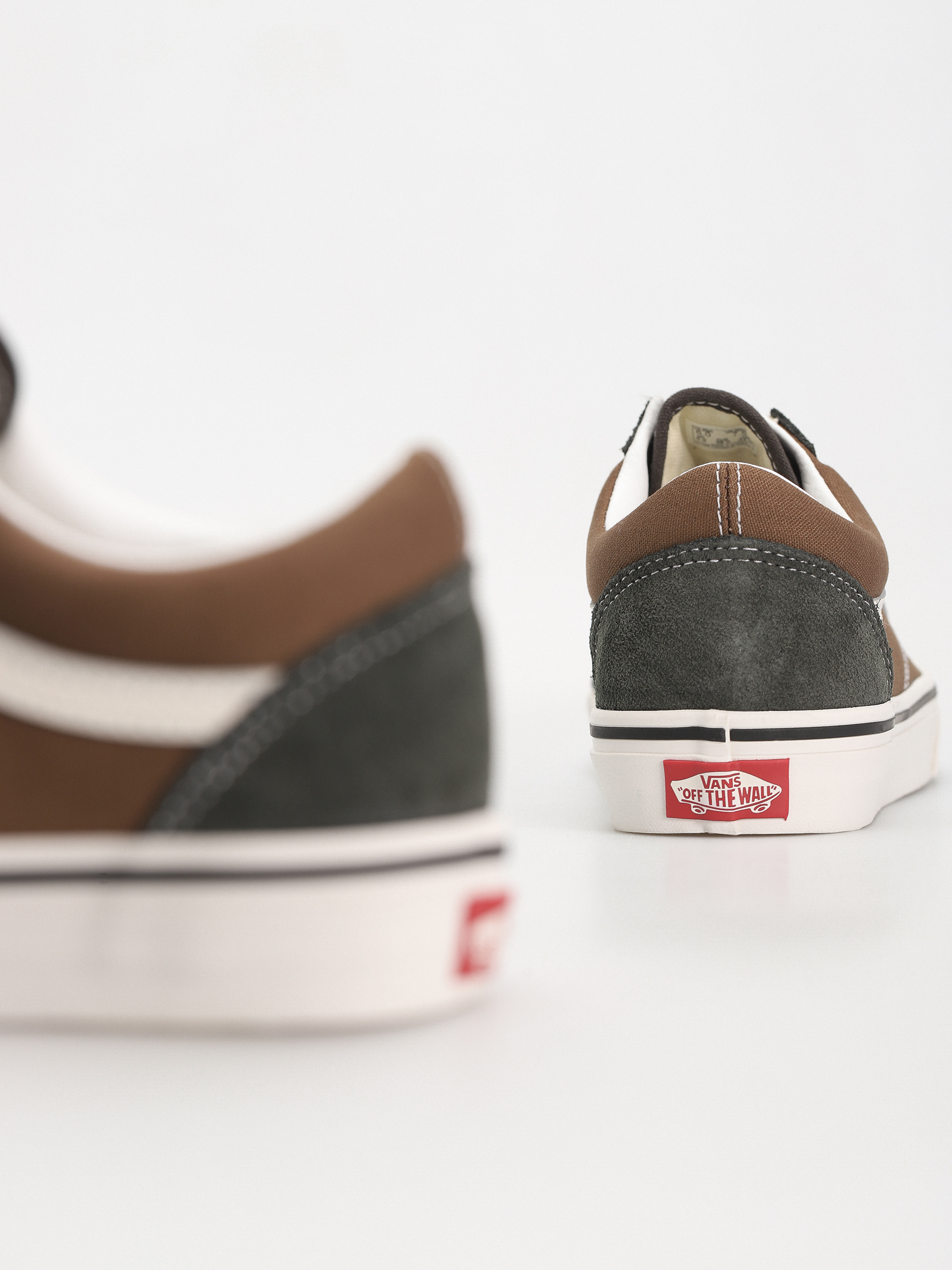 Обувки Vans Old Skool (canvas/suede pop brown/multi)