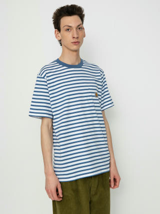 Тениска Carhartt WIP Seidler Pocket (seidler stripe/sorrent/white)