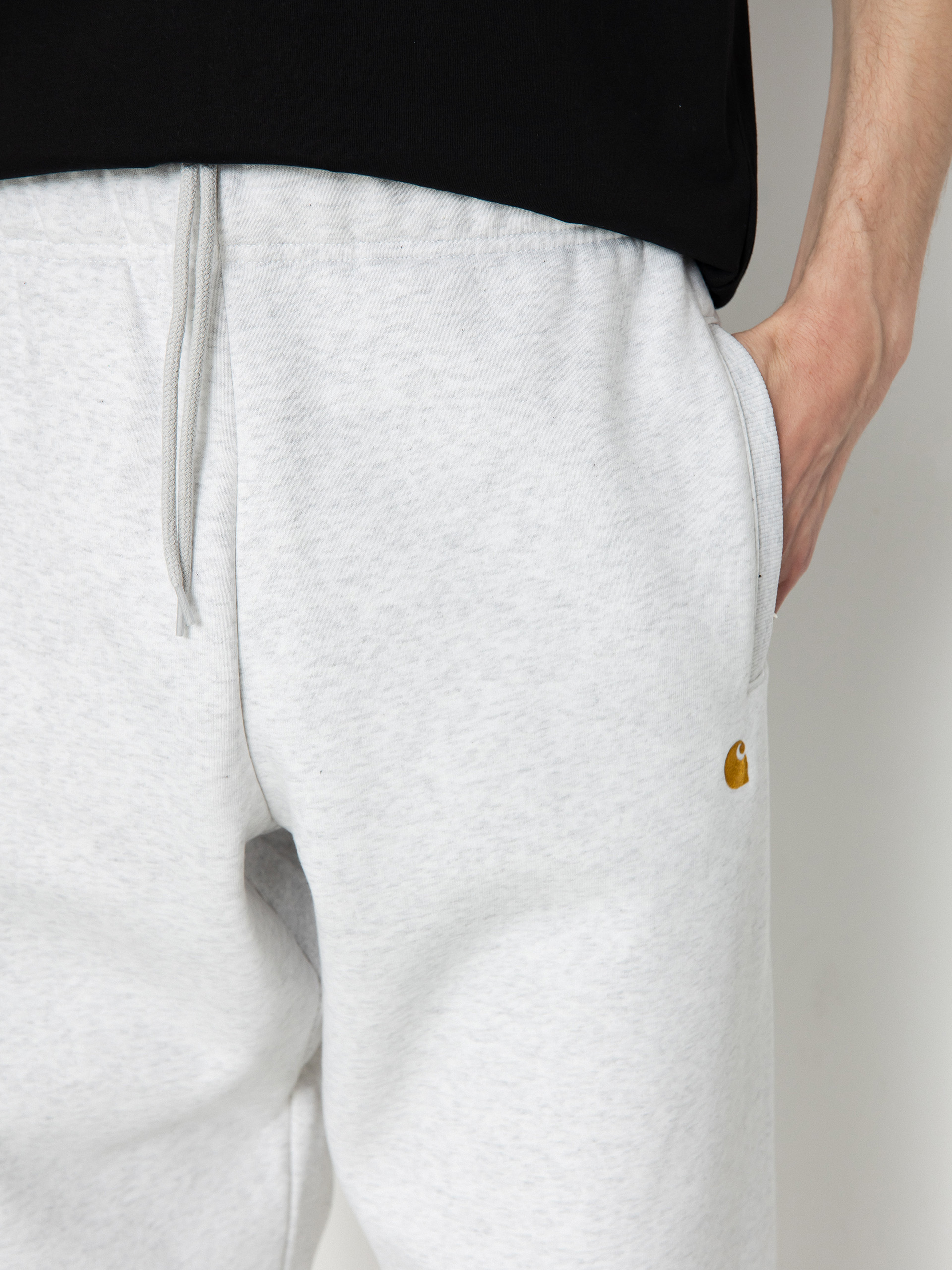 Панталони Carhartt WIP Chase (ash heather/gold)