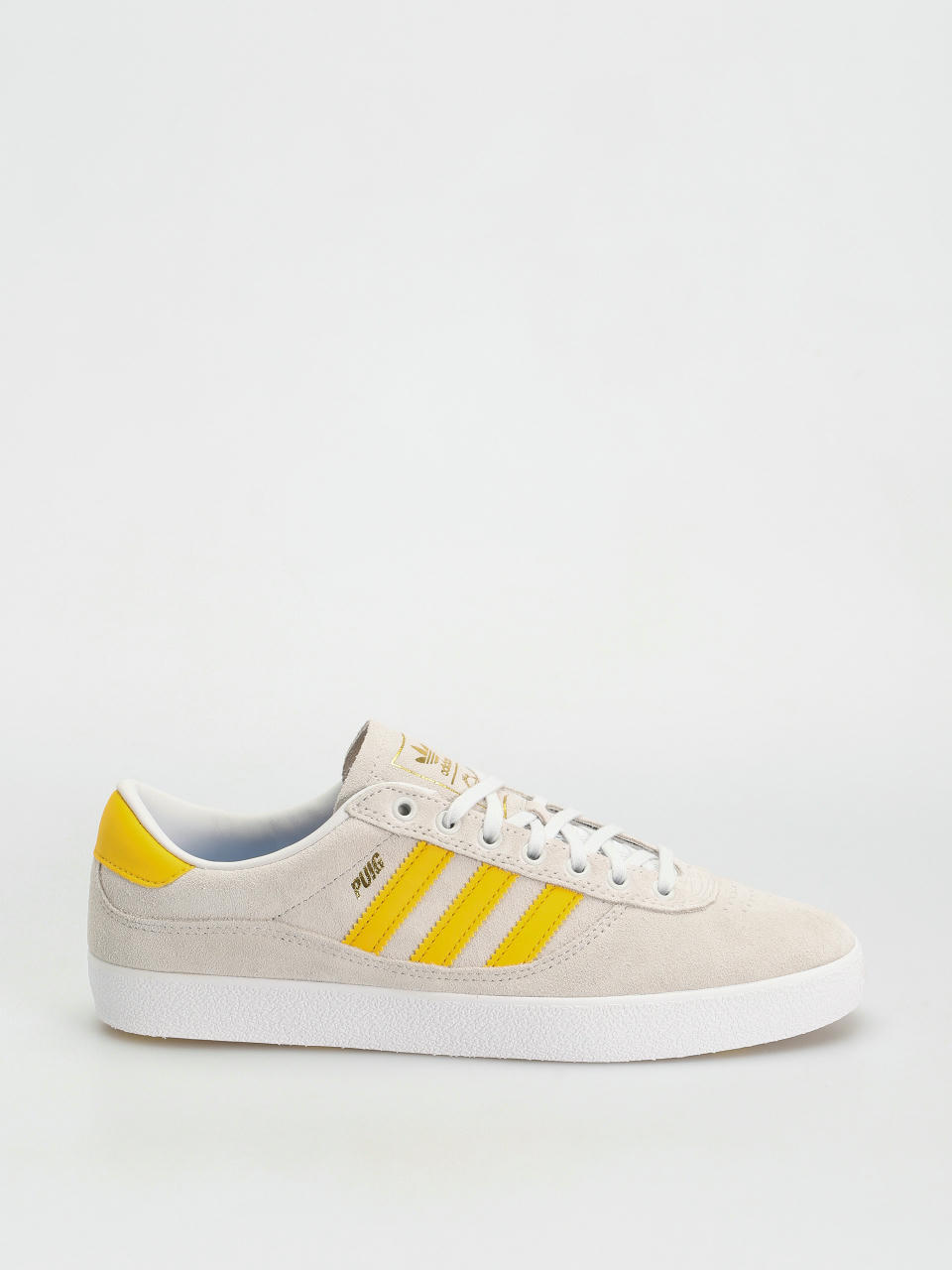 Обувки adidas Puig Indoor (crywht/bogold/ftwwht)