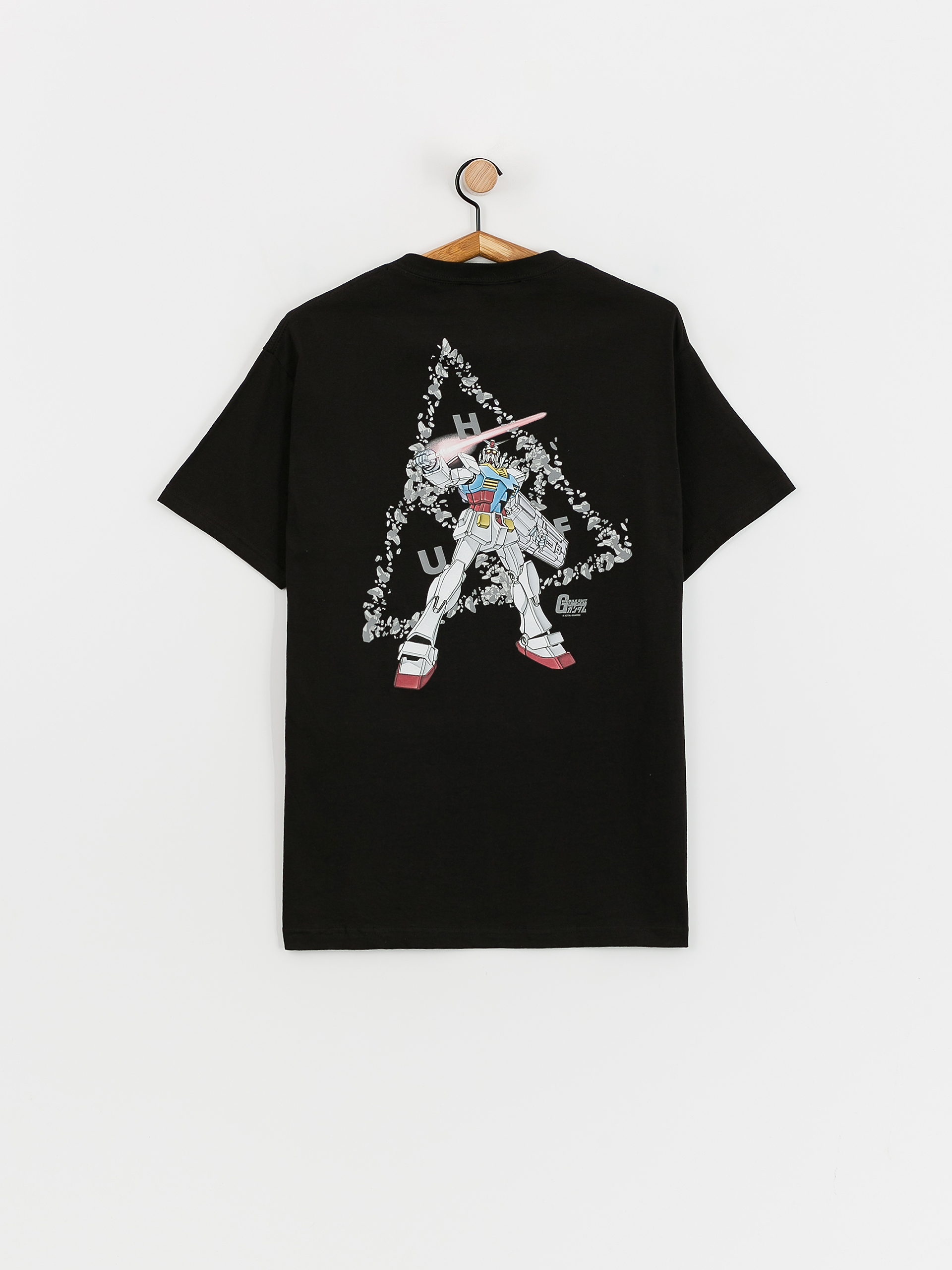 Тениска HUF X Gundam Wing Gundam TT (black)