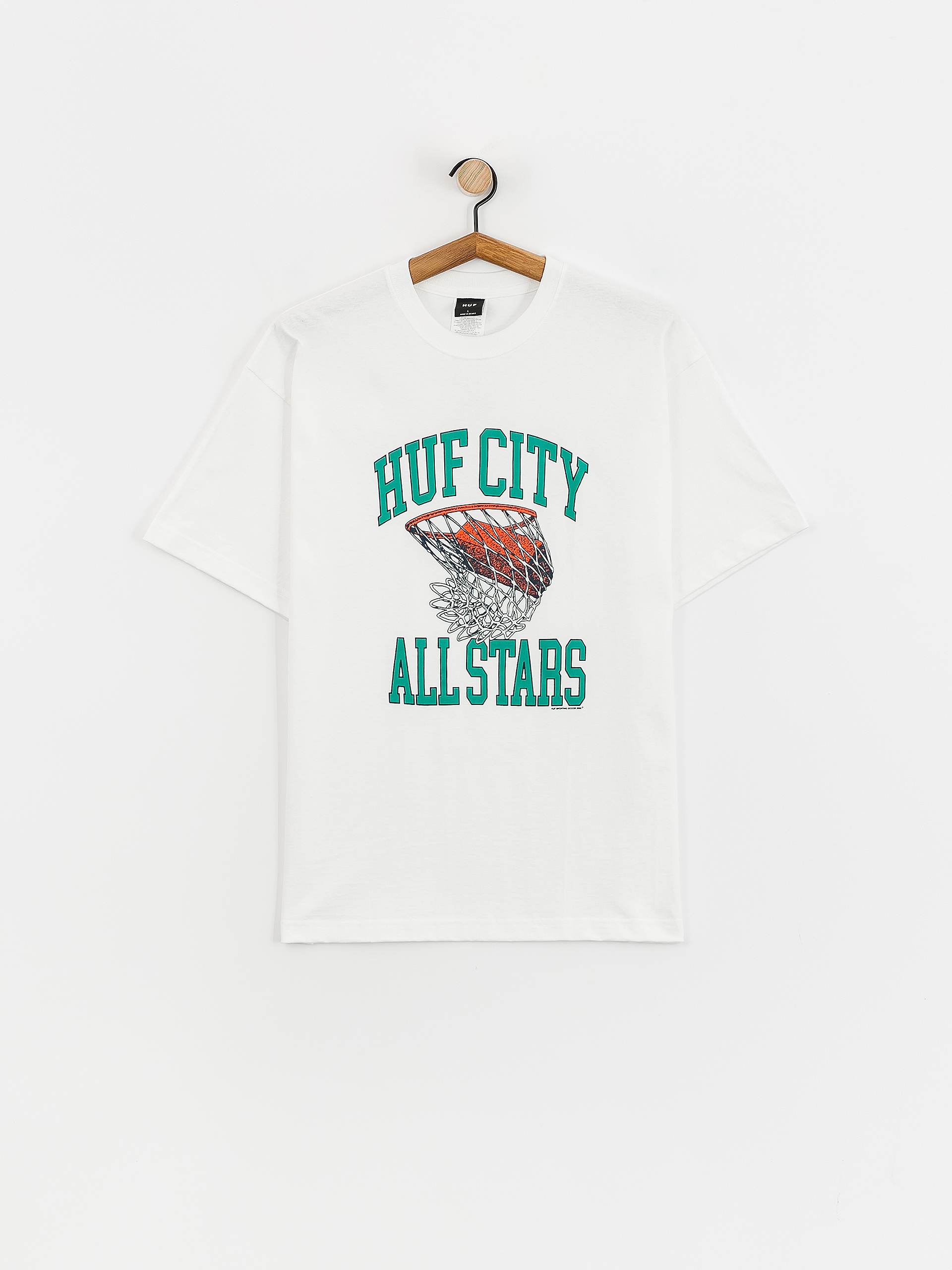 Тениска HUF Swish (white)