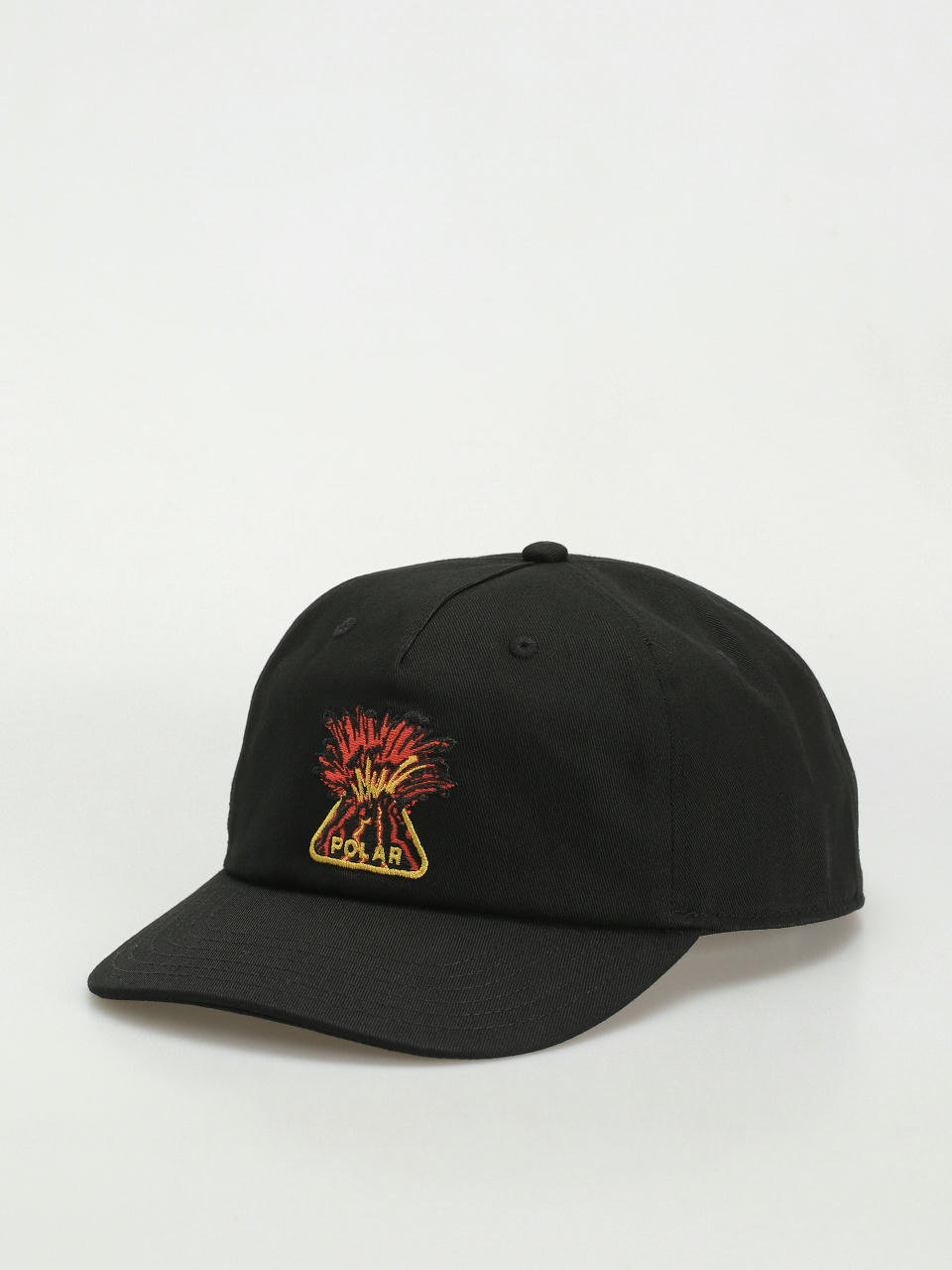 Шапка с козирка Polar Skate Jake Cap Twill Volcano (black)