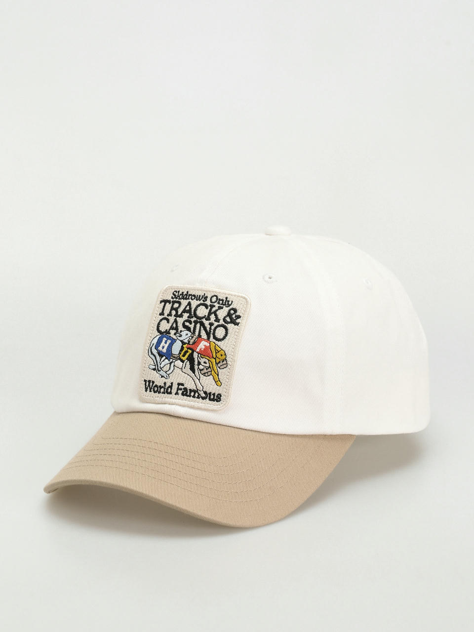 Шапка с козирка HUF Long Shot Cv 6 Panel (white)