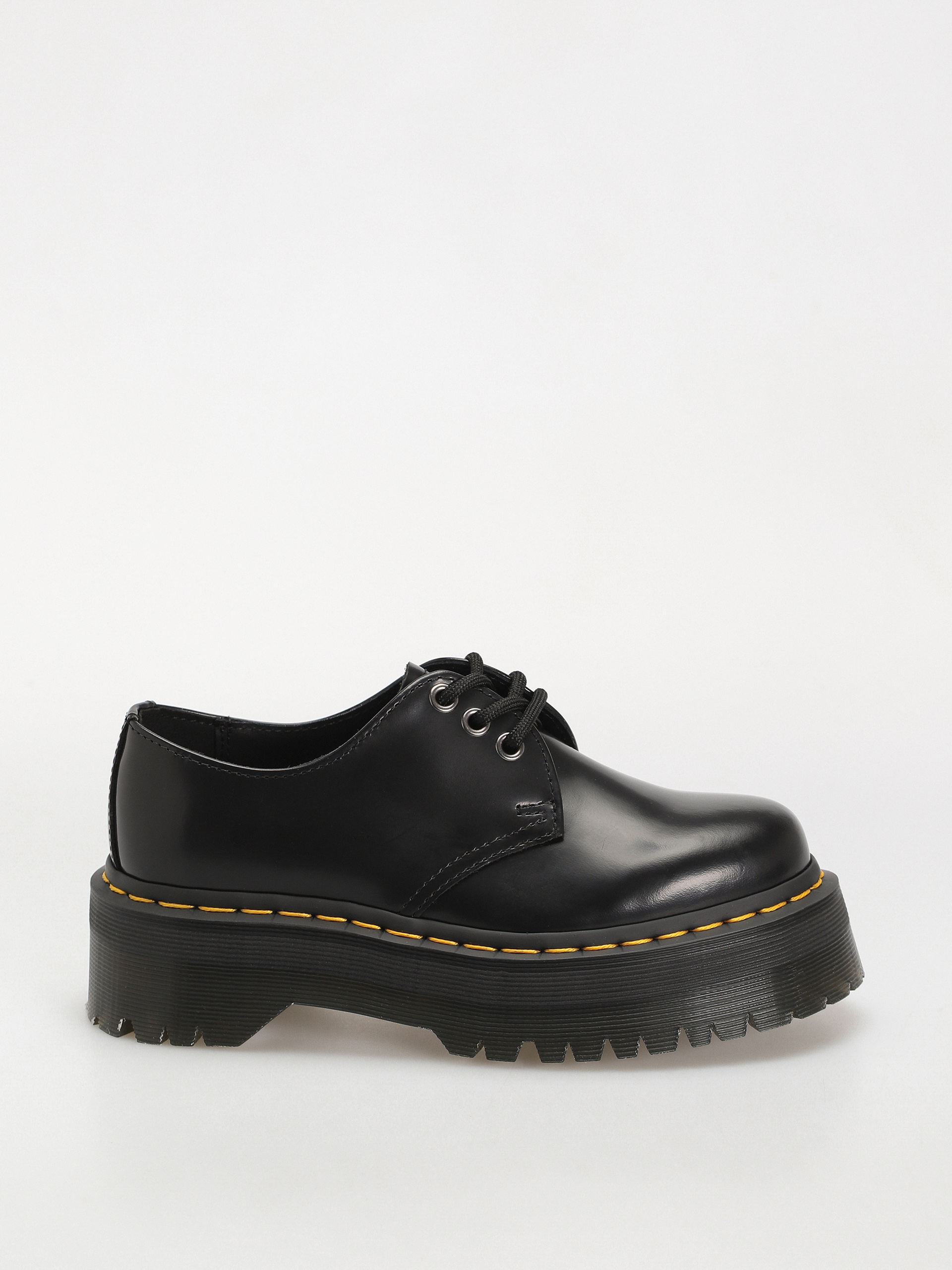 Dr. Martens Обувки 1461 Quad Wmn (polished smooth black)