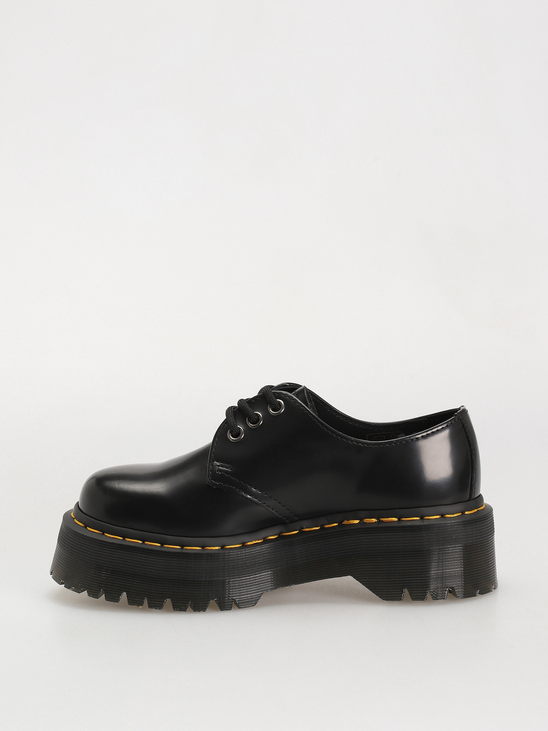 Dr. Martens Обувки 1461 Quad Wmn (polished smooth black)