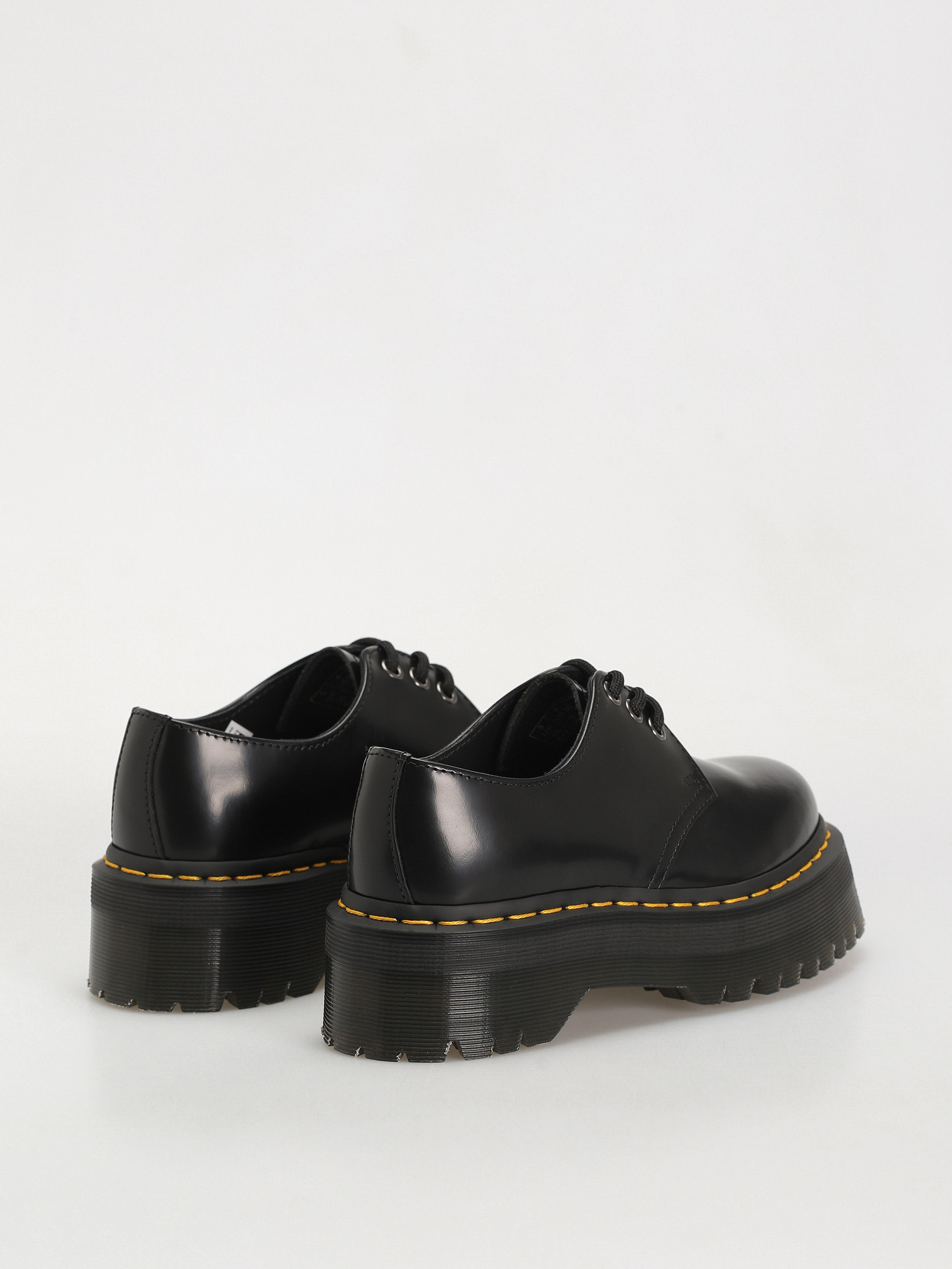 Dr. Martens Обувки 1461 Quad Wmn (polished smooth black)