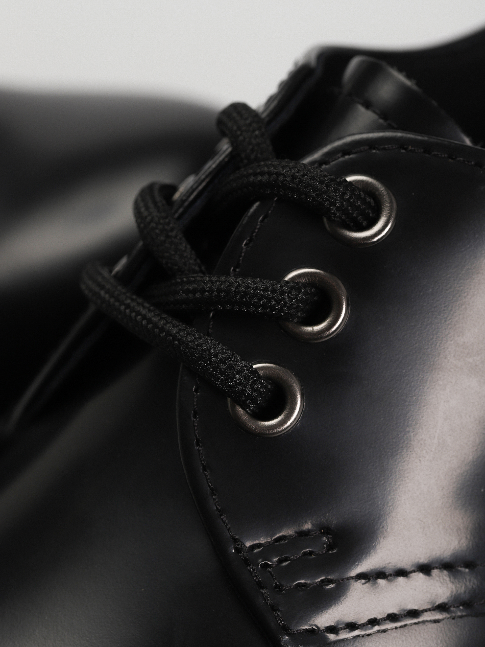 Dr. Martens Обувки 1461 Quad Wmn (polished smooth black)